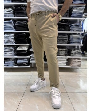 Bel Lastik Detay İpli Slim Fit Jogger