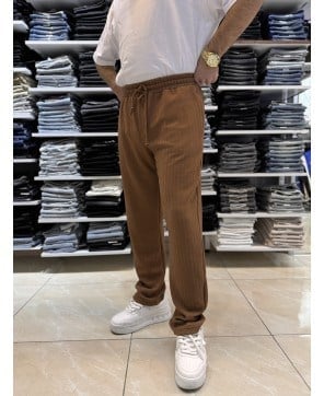 Kendinden Desenli Baggy Jogger
