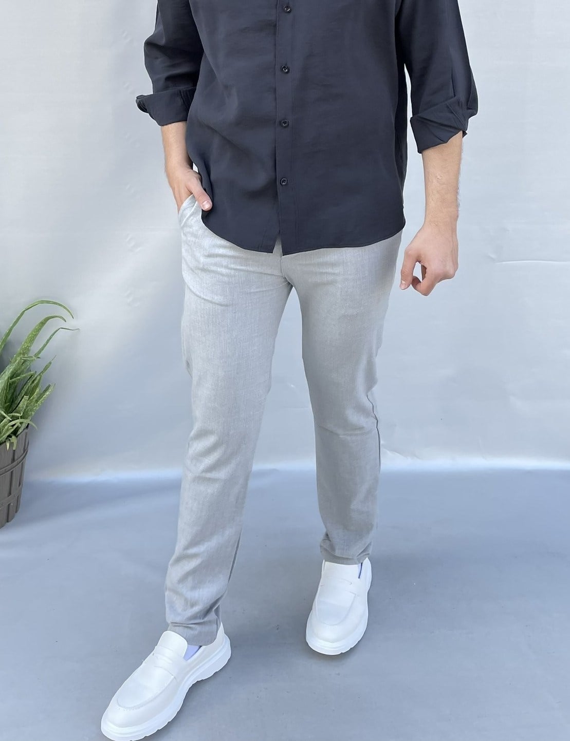 Keps Slim Fit Kumaş Jogger