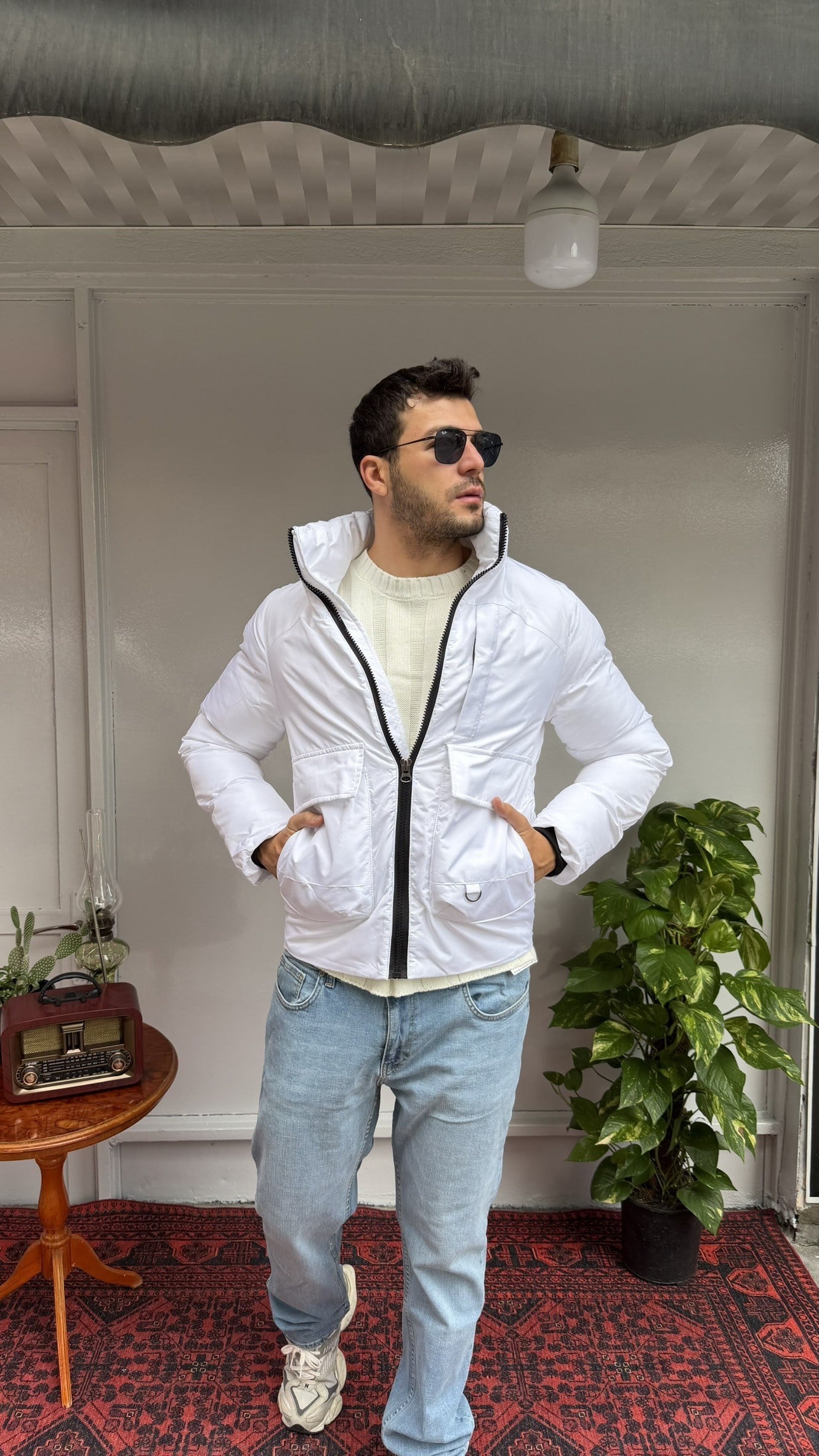 Losso Cep Kapak Şişme Mont