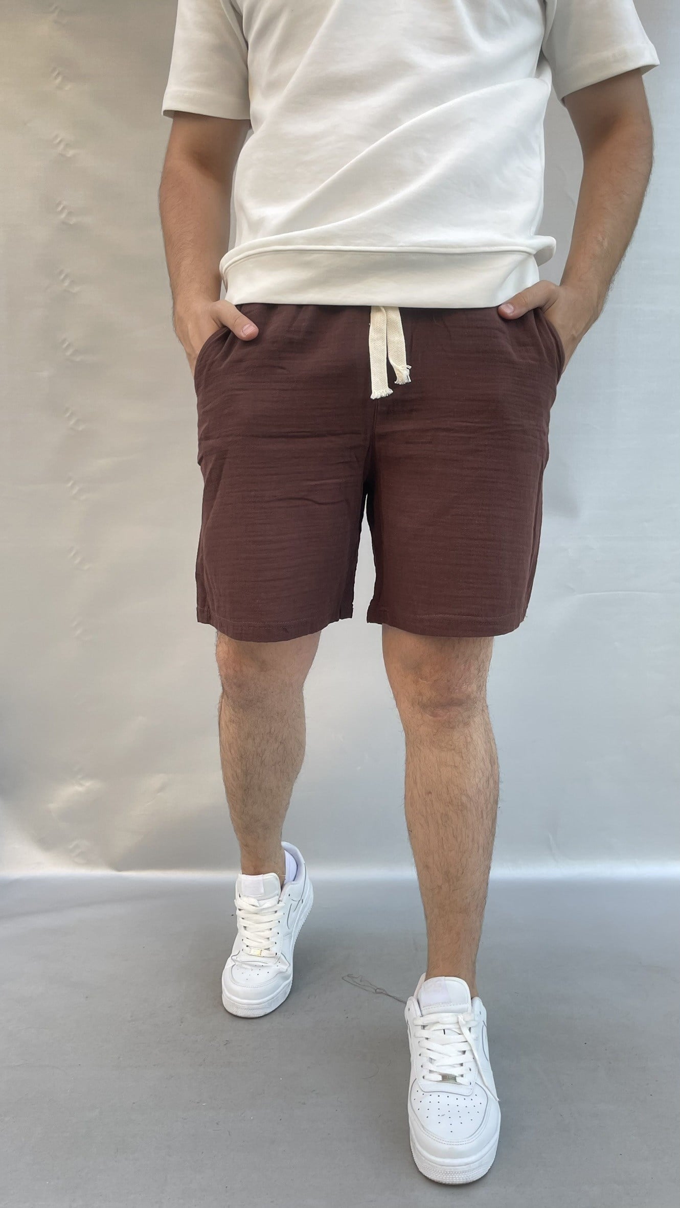 Müslin Kumaş Şort