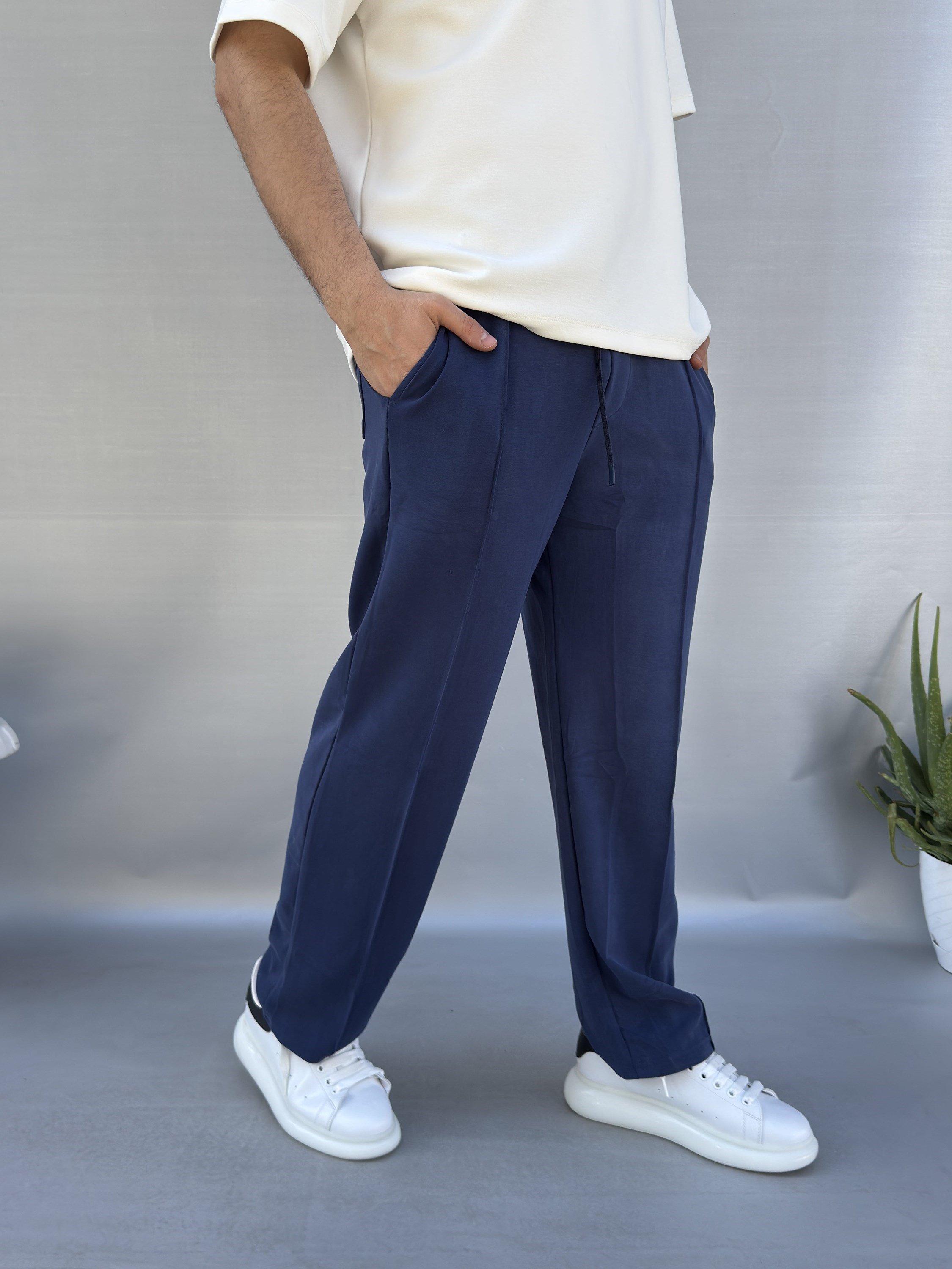 Oysho Kumaş Çımalı Baggy Jogger