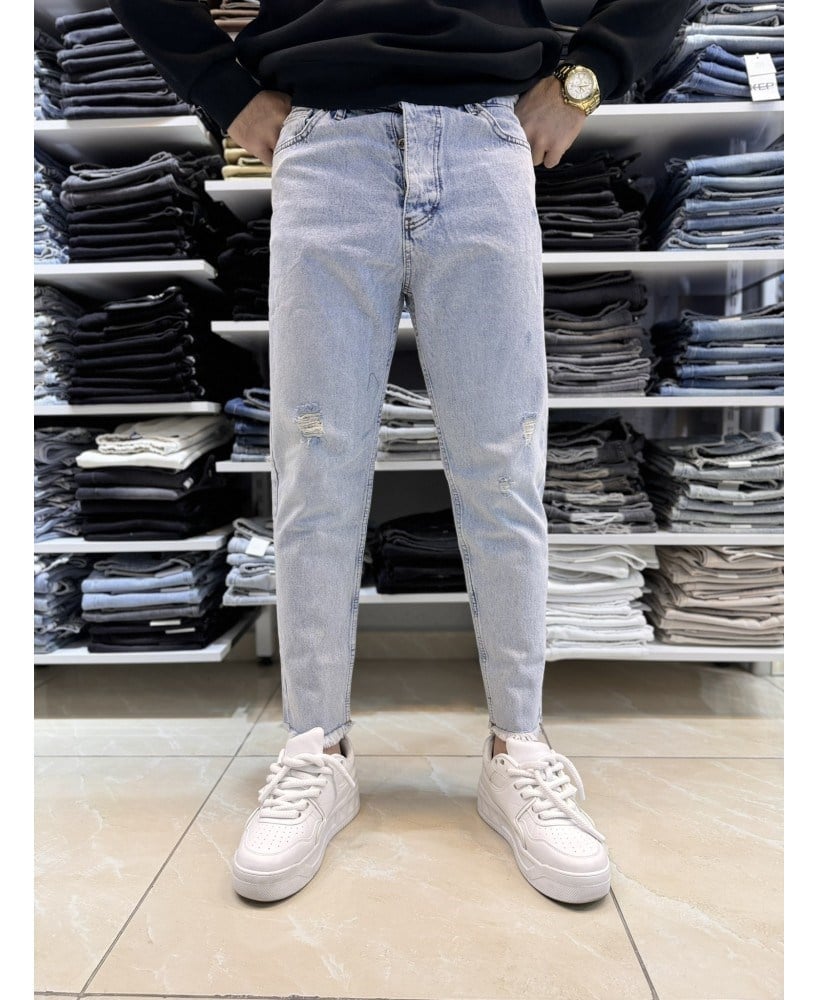 Paça Püskül Detay Boyfriend Jean