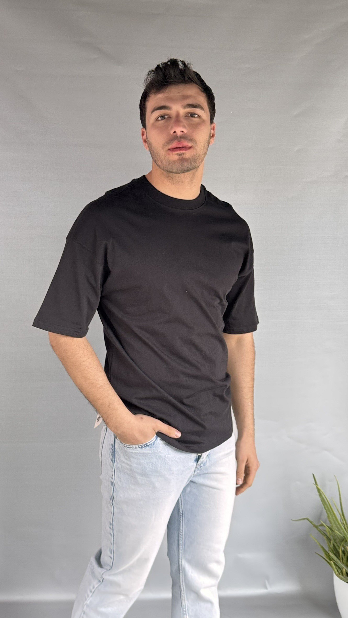 Retro Oversize Basic T-shirt