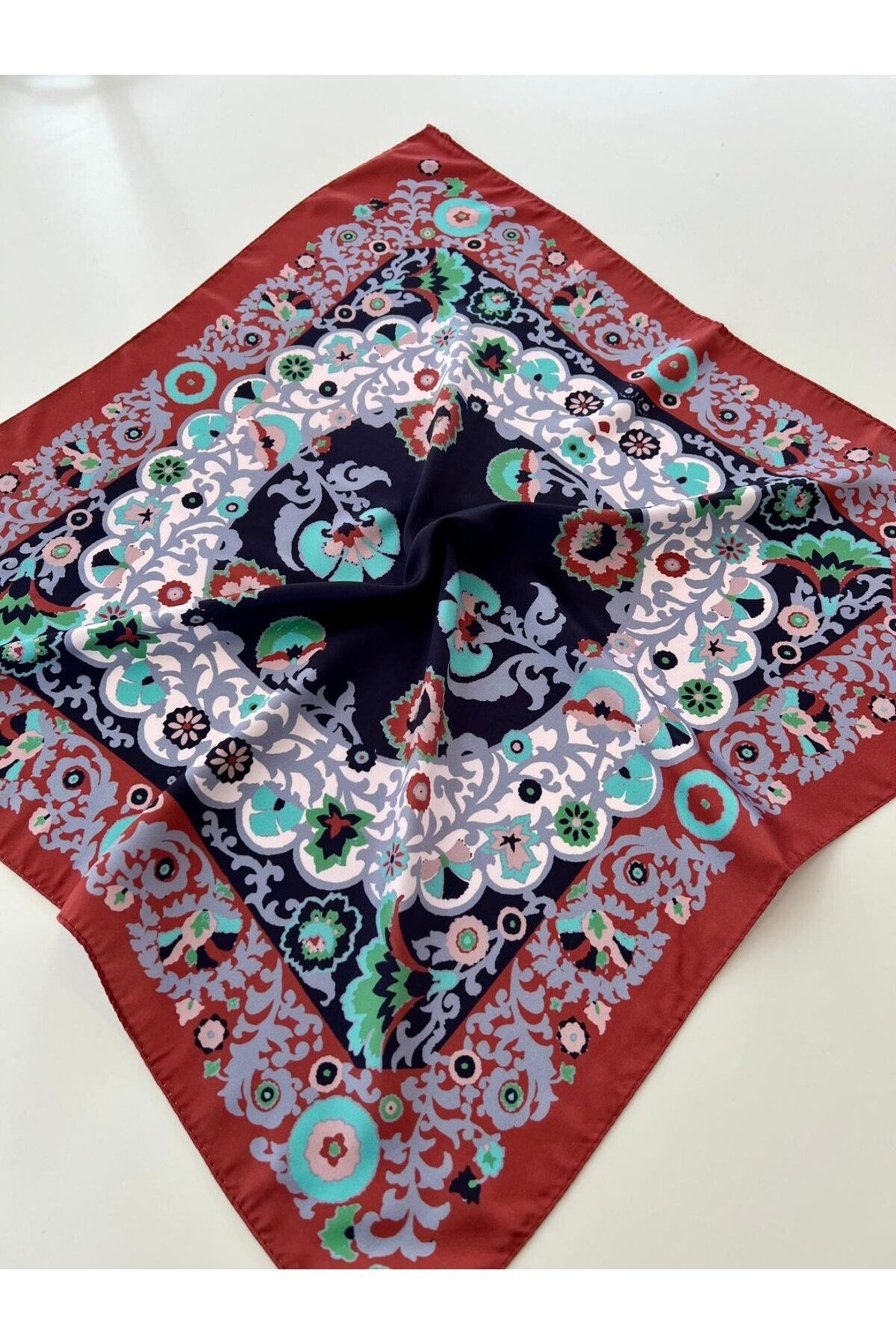 MELS Desenli Fular Bandana