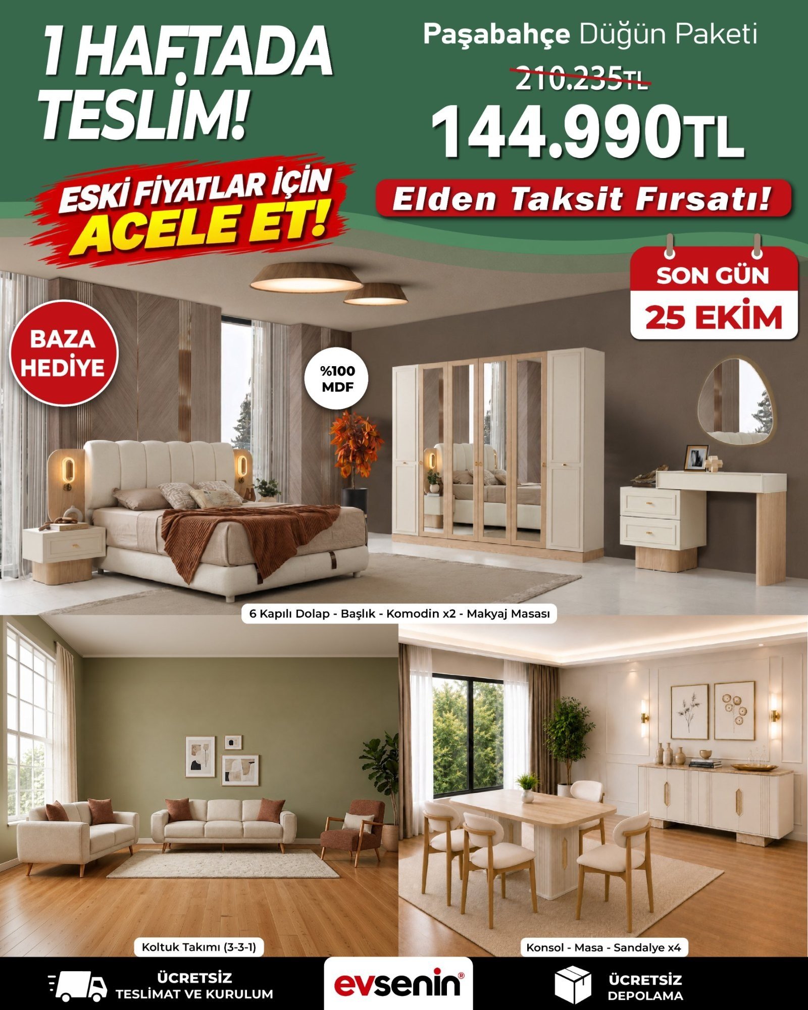 Paşabahçe Düğün Paketi