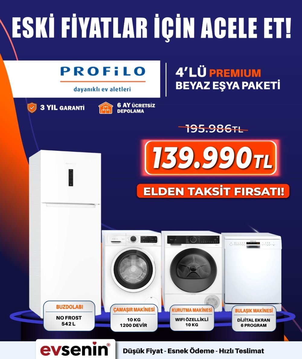 Profilo Beyaz Eşya Paketi 5