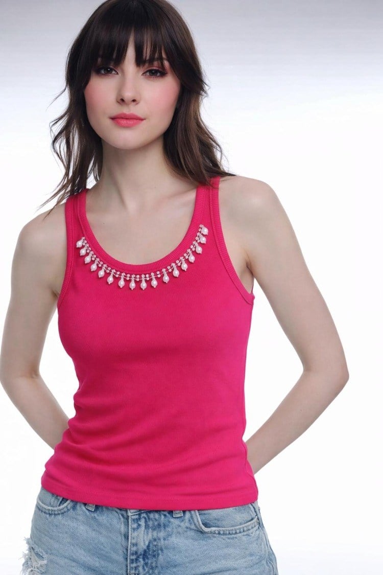 LUXURY WOMAN İNCİ İŞLEMELİ TASARIM BODY