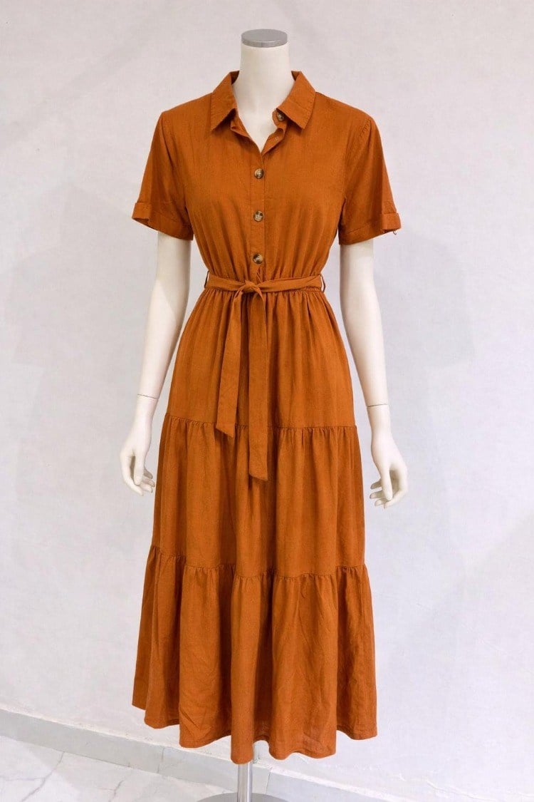 WOMAN KLASİK SUMMER DRESS