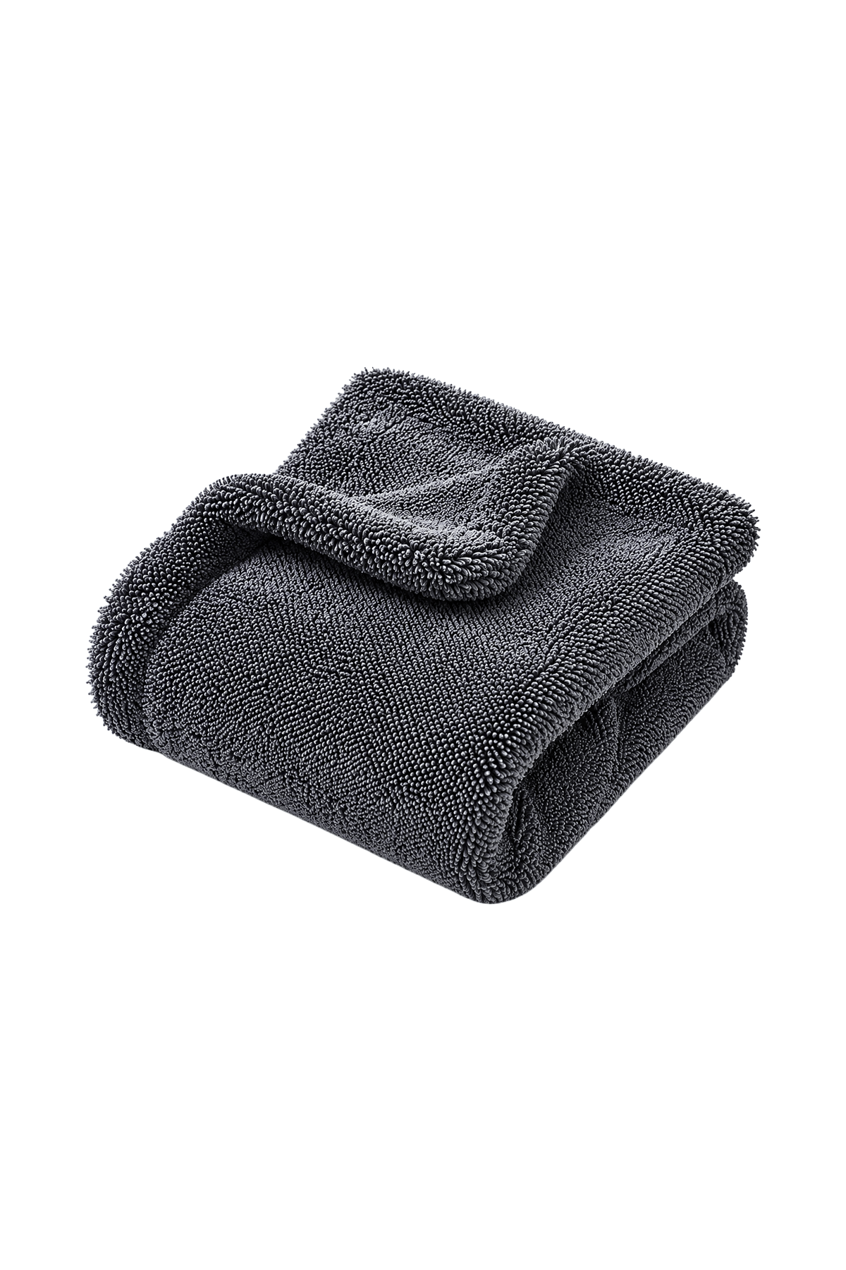 1200 GSM Ultra Emici Çift Bükümlü Mikrofiber Araç Kurulama Havlusu - Çizmez Kenar