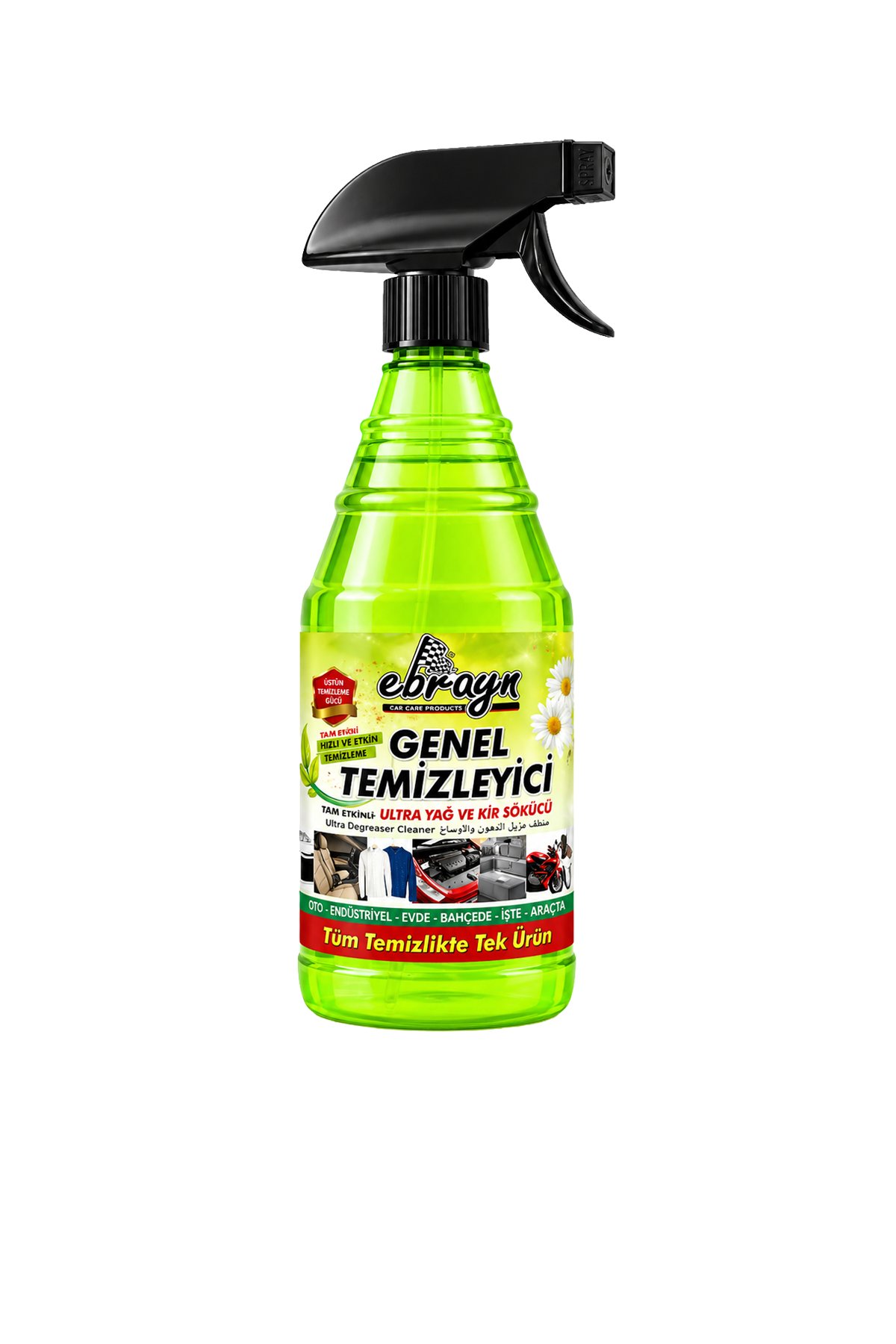Ebrayn Çok Amaçlı Genel Temizleyici ve Ultra Yağ Sökücü 1 Litre