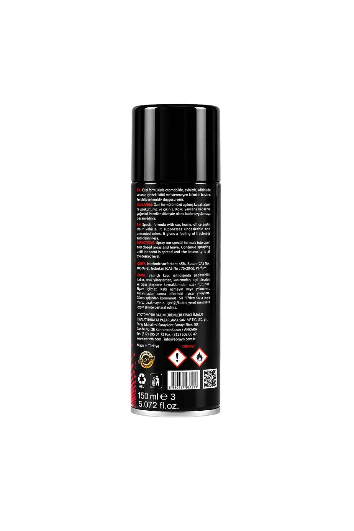 Ebrayn Etna Auto Perfume 150 ml
