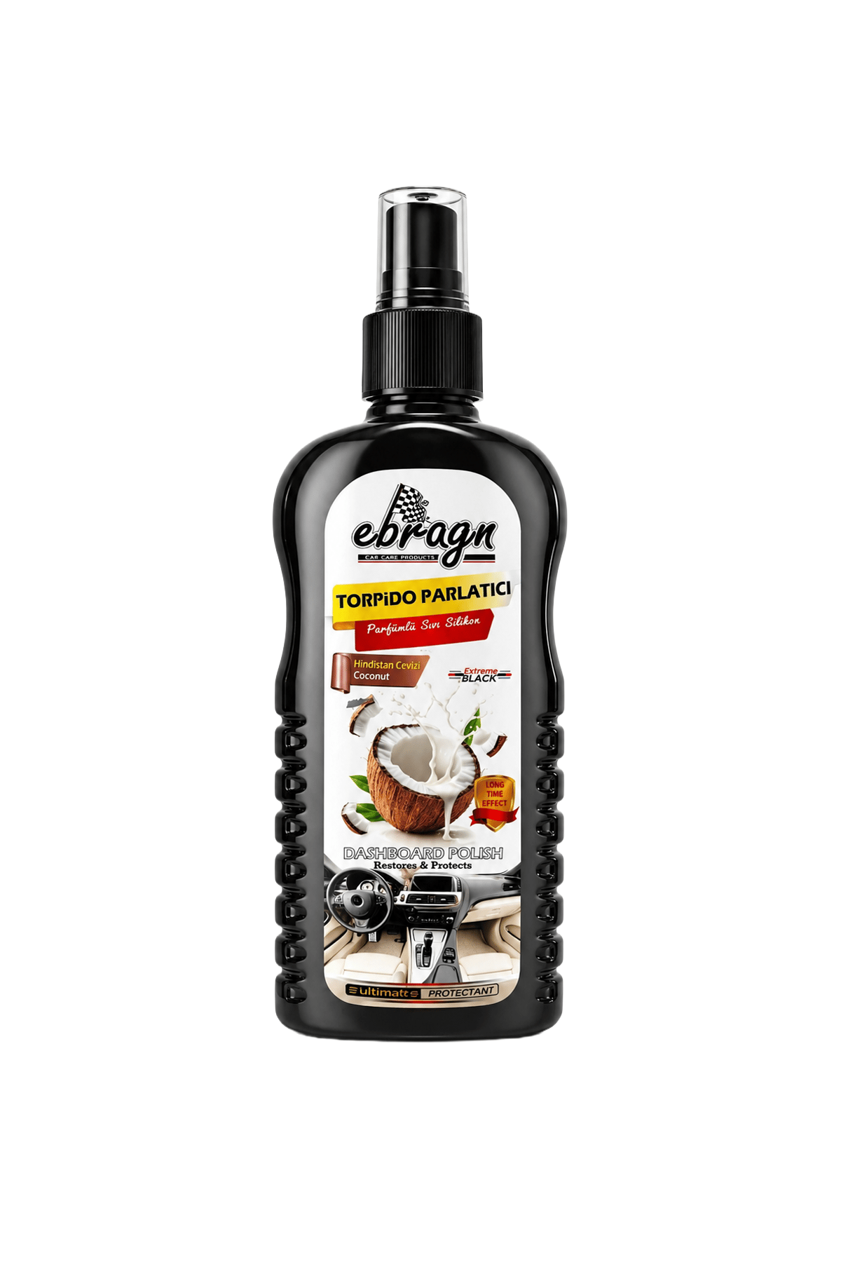 Ebrayn Hindistan Cevizi Kokulu Torpido Parlatıcı Süt Silikon 200 ml