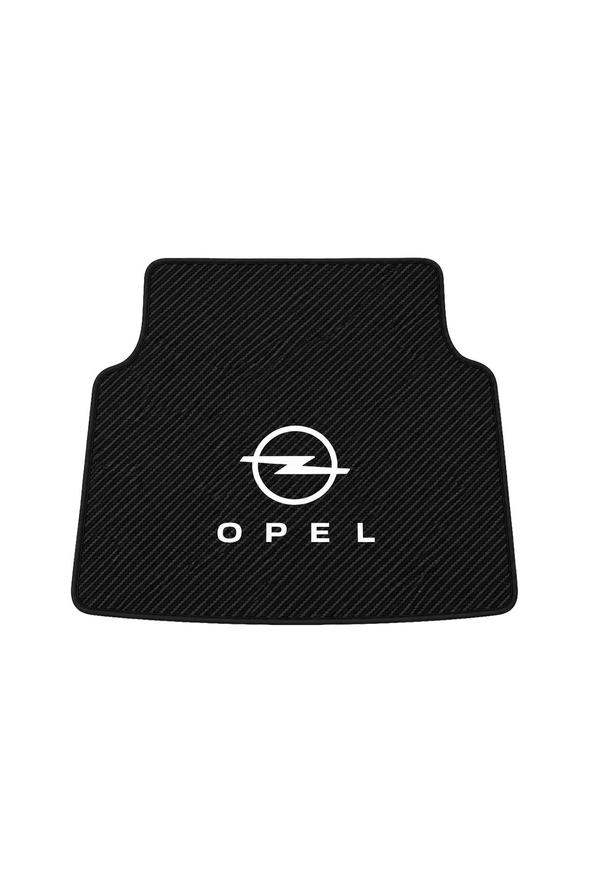 OEM Opel Logolu Premium Bagaj Halısı (Siyah)