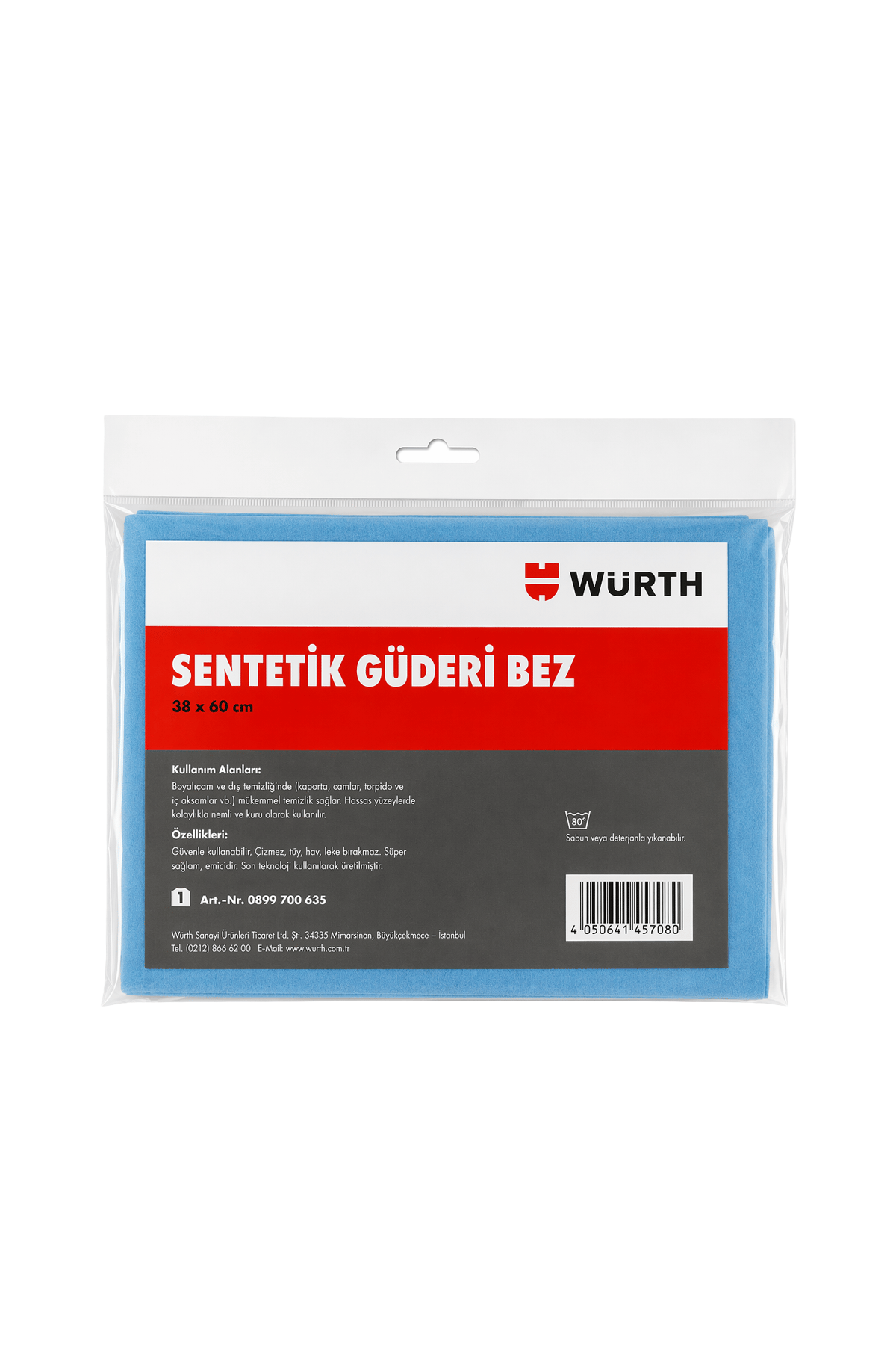 Würth Sentetik Güderi Bez 38x60 cm