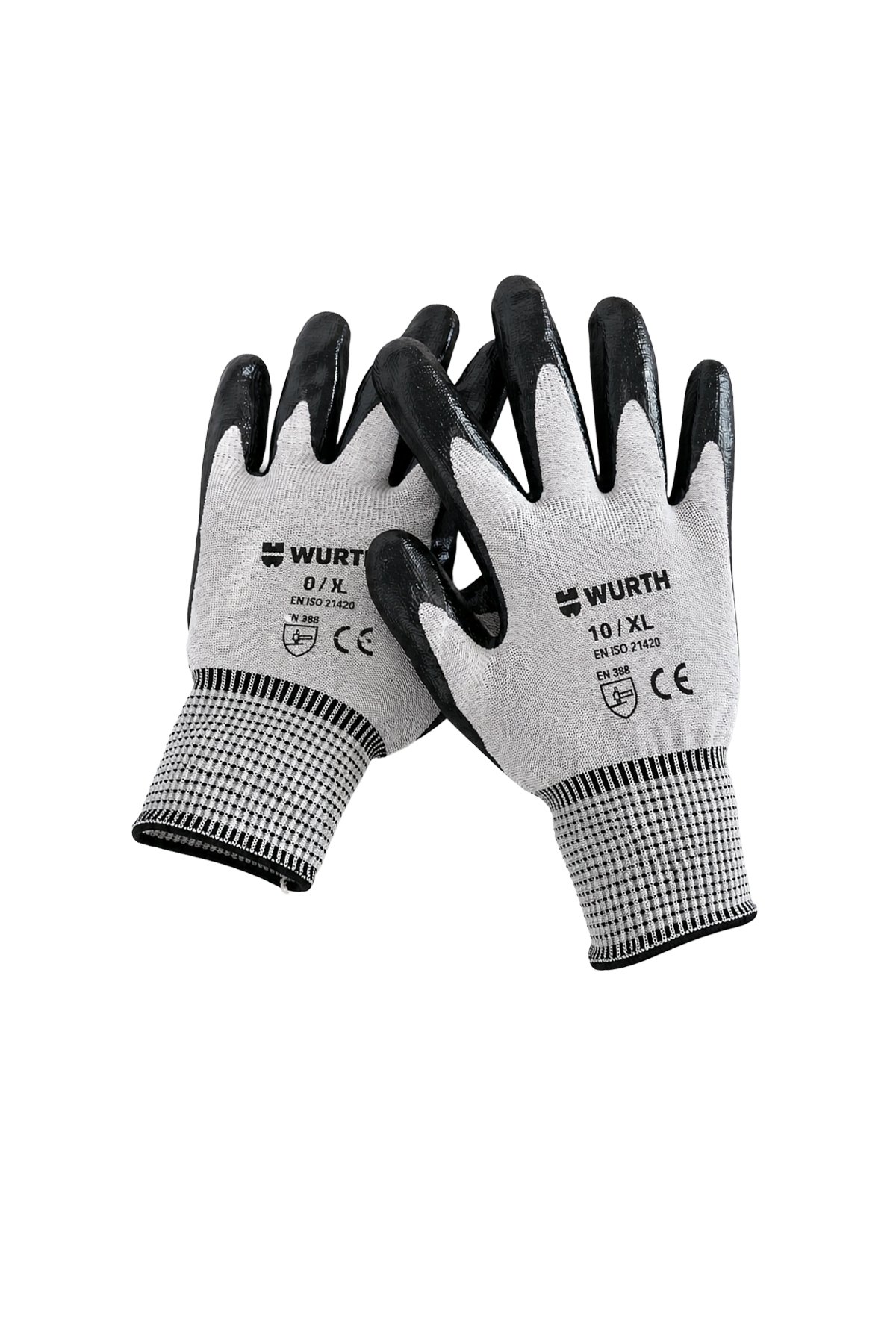 Würth TigerFlex Nitril Kaplı İş Eldiveni - 10/XL Beden