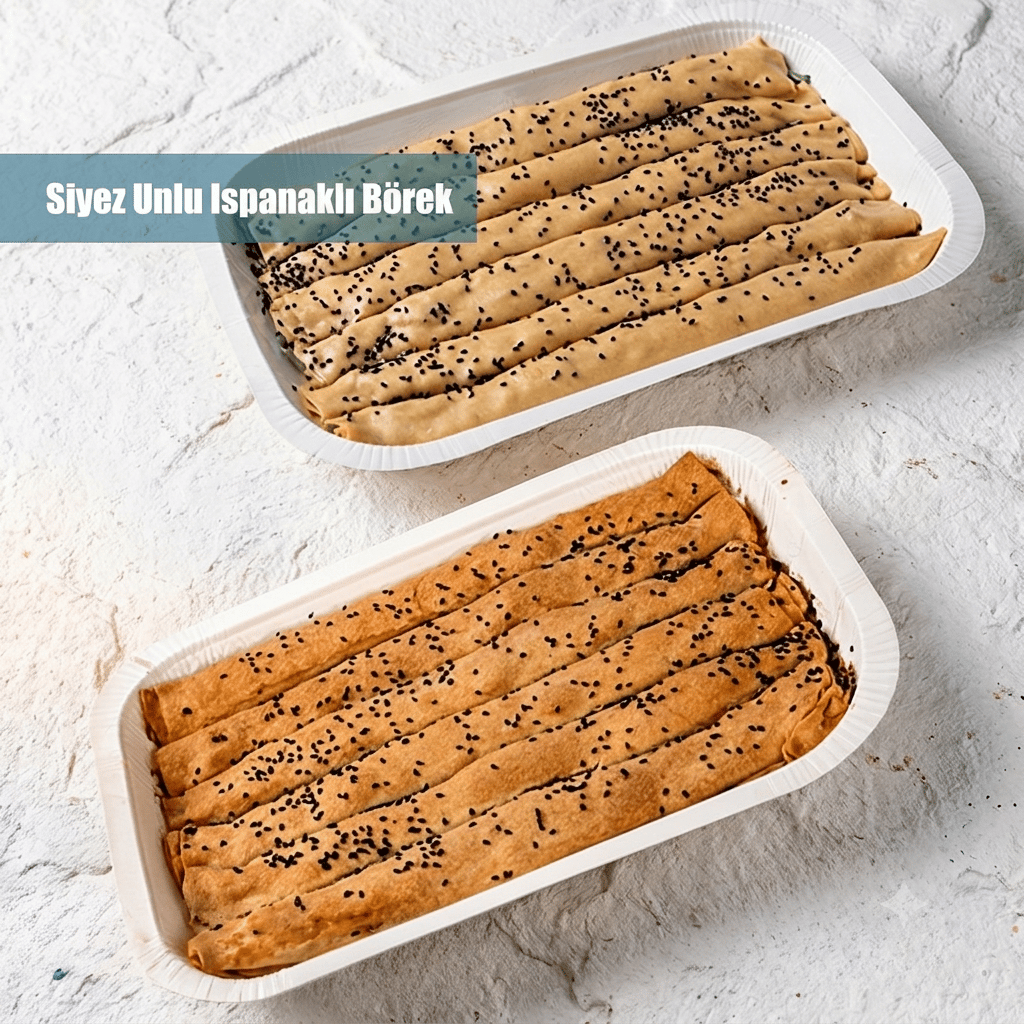 Ispanaklı Siyez Böreği