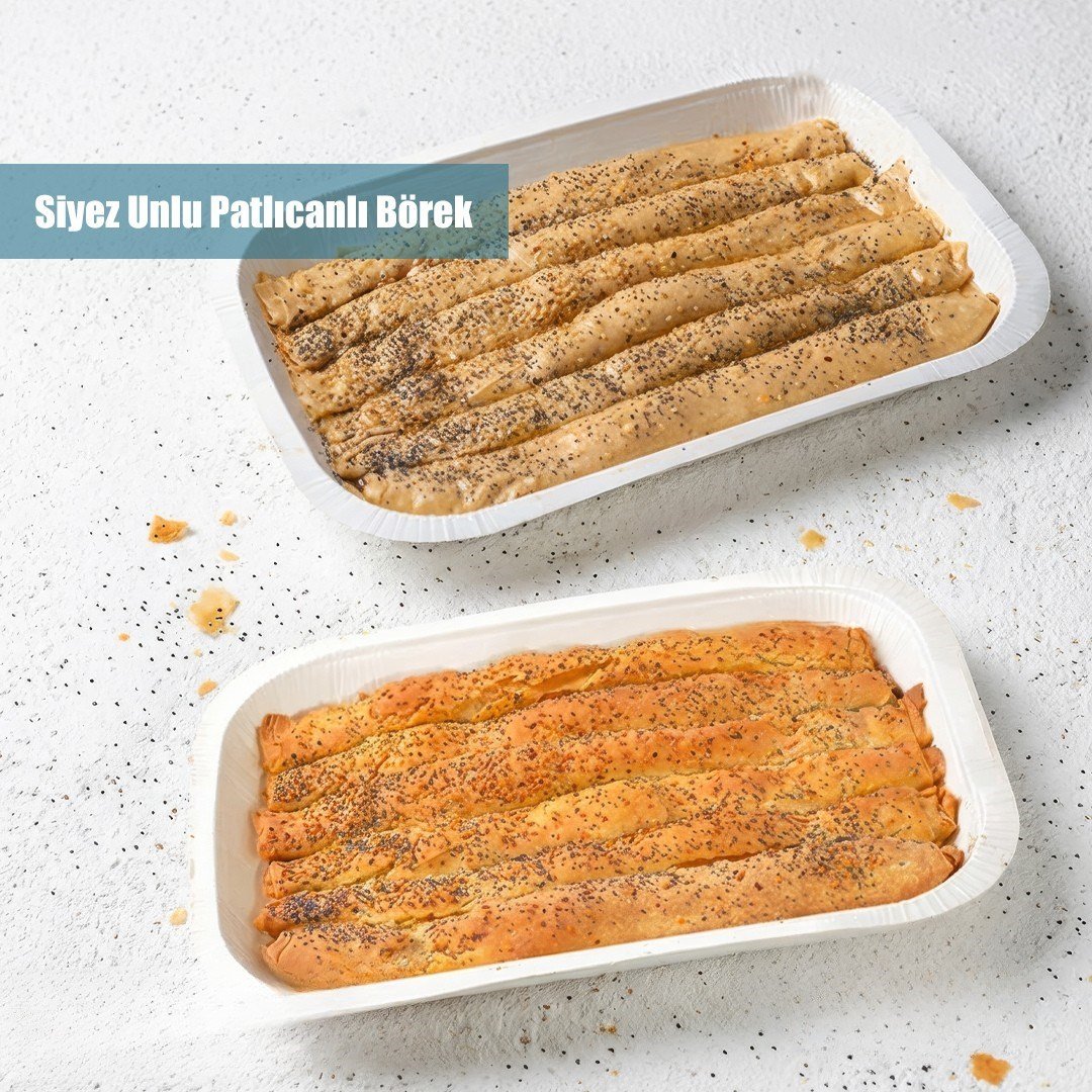 Patlıcanlı Siyez Böreği