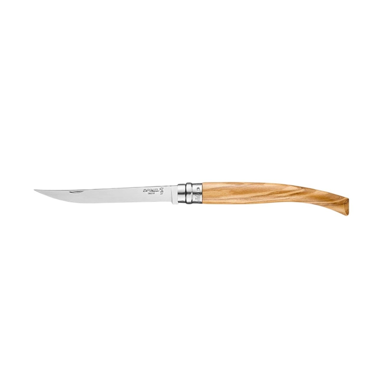 Opinel N°12 Effile Zeytin Saplı, İnce ve Keskin Çelik Çakı