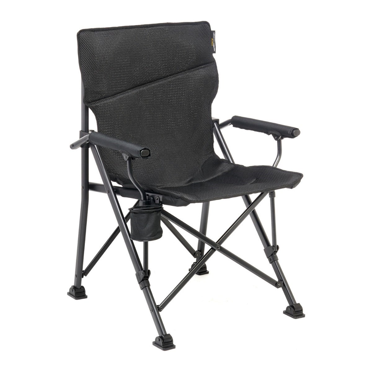 Roxy Comfort+ Black Edition Yüksek Konforlu Katlanır Kamp Sandalyesi