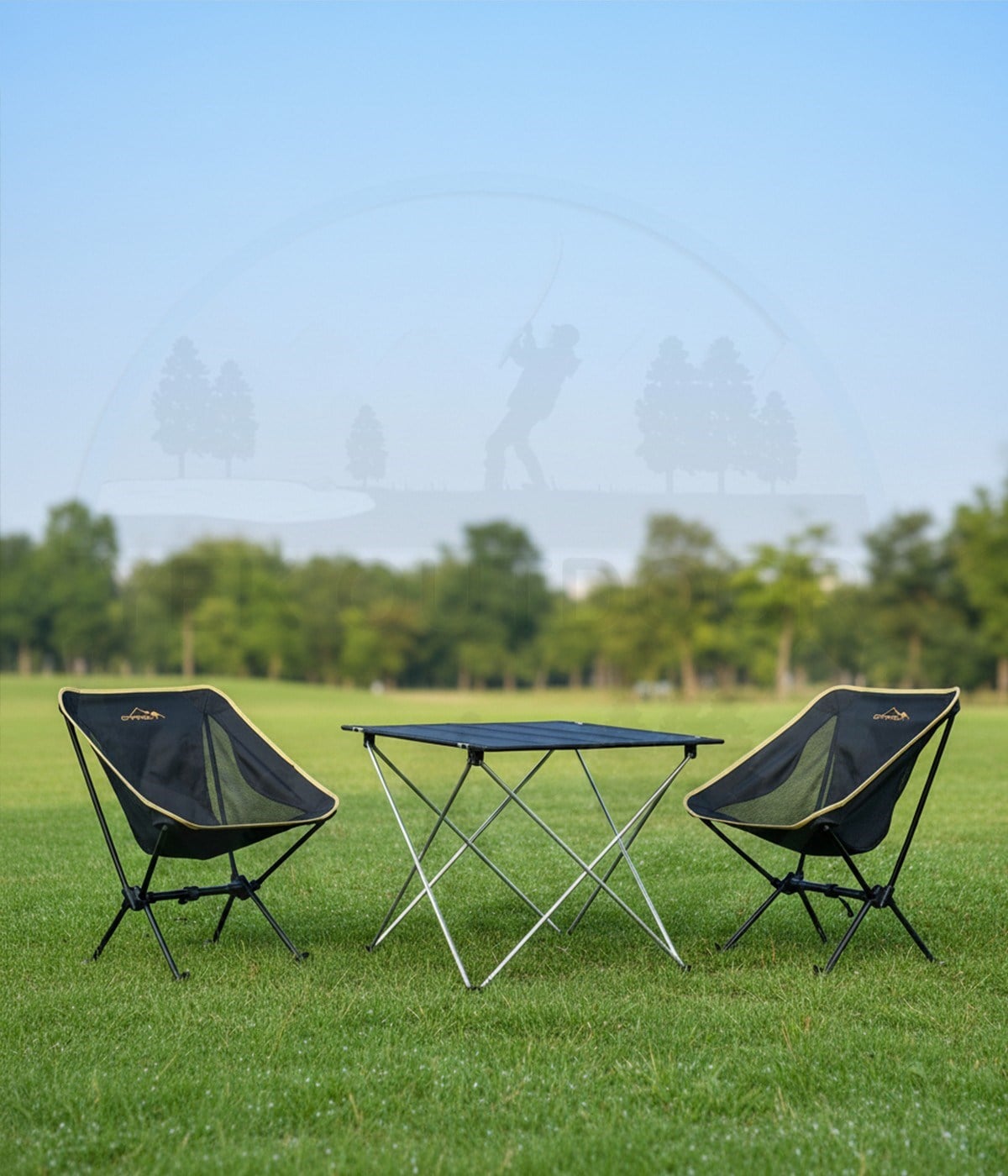 Yek Outdoor Pratik 2 Kişilik Kamp Masa & Sandalye Seti