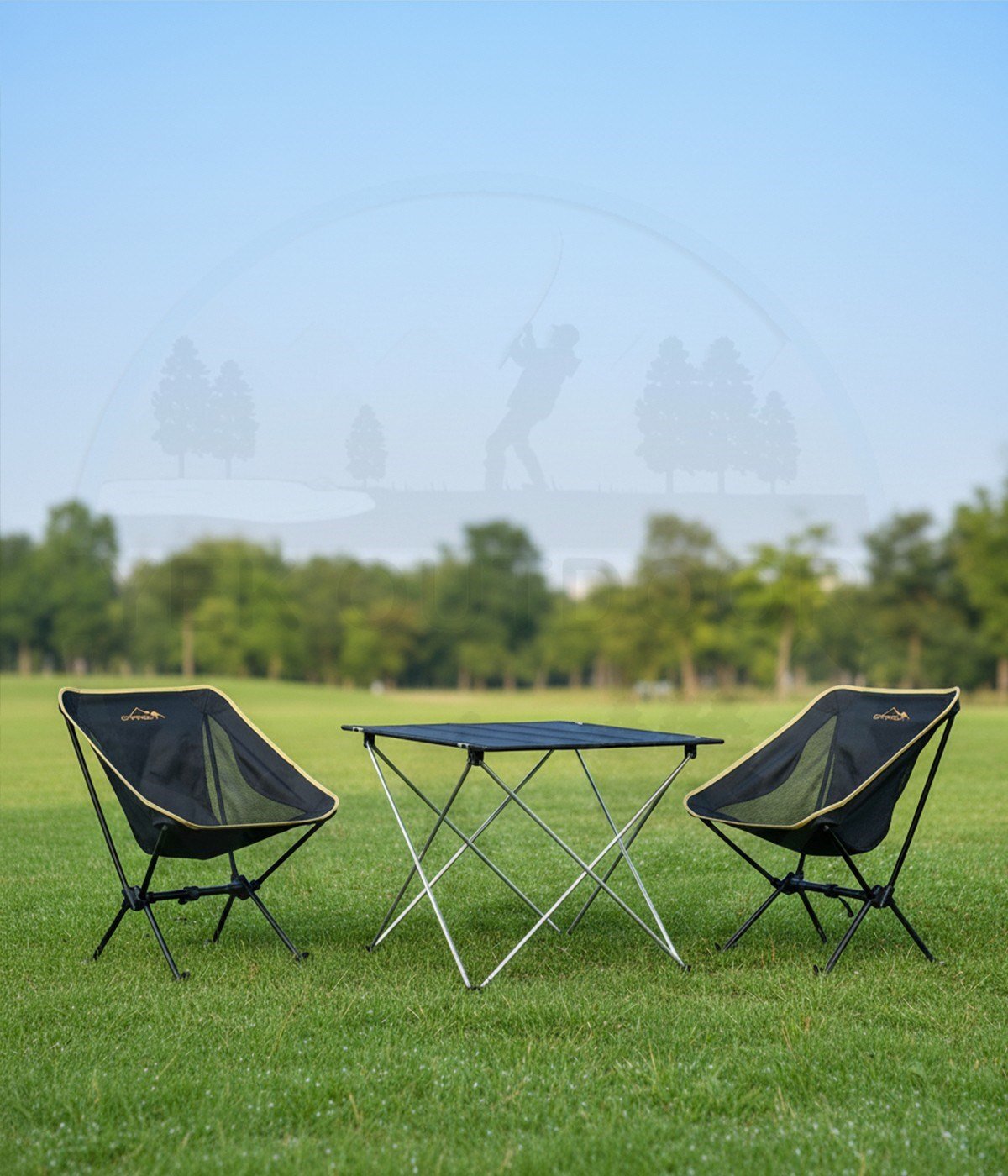 Yek Outdoor Pratik 2 Kişilik Kamp Masa & Sandalye Seti