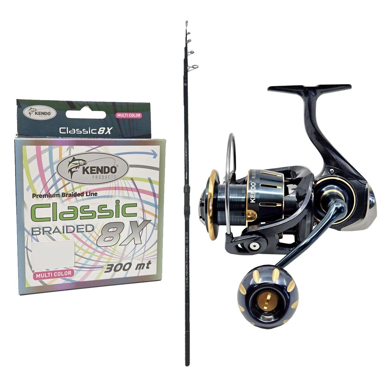 YekOutdoor Profesyonel Olta Seti Okuma Ceymar Tele surf 4.30M Surf Kamışı&Kendo Blue Bass GQ7000 5+1BB Olta Makinesi