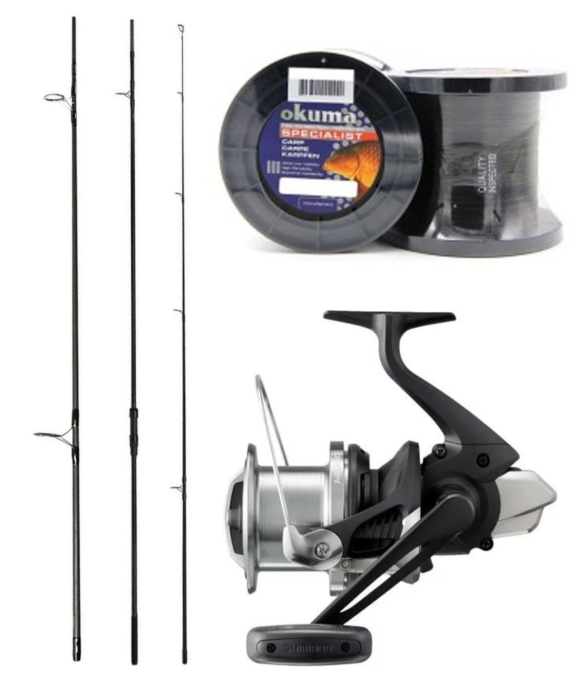 YekOutdoor Profesyonel Sazan Seti Shimano TX-1B Carp Intensity 3,66m 12'0