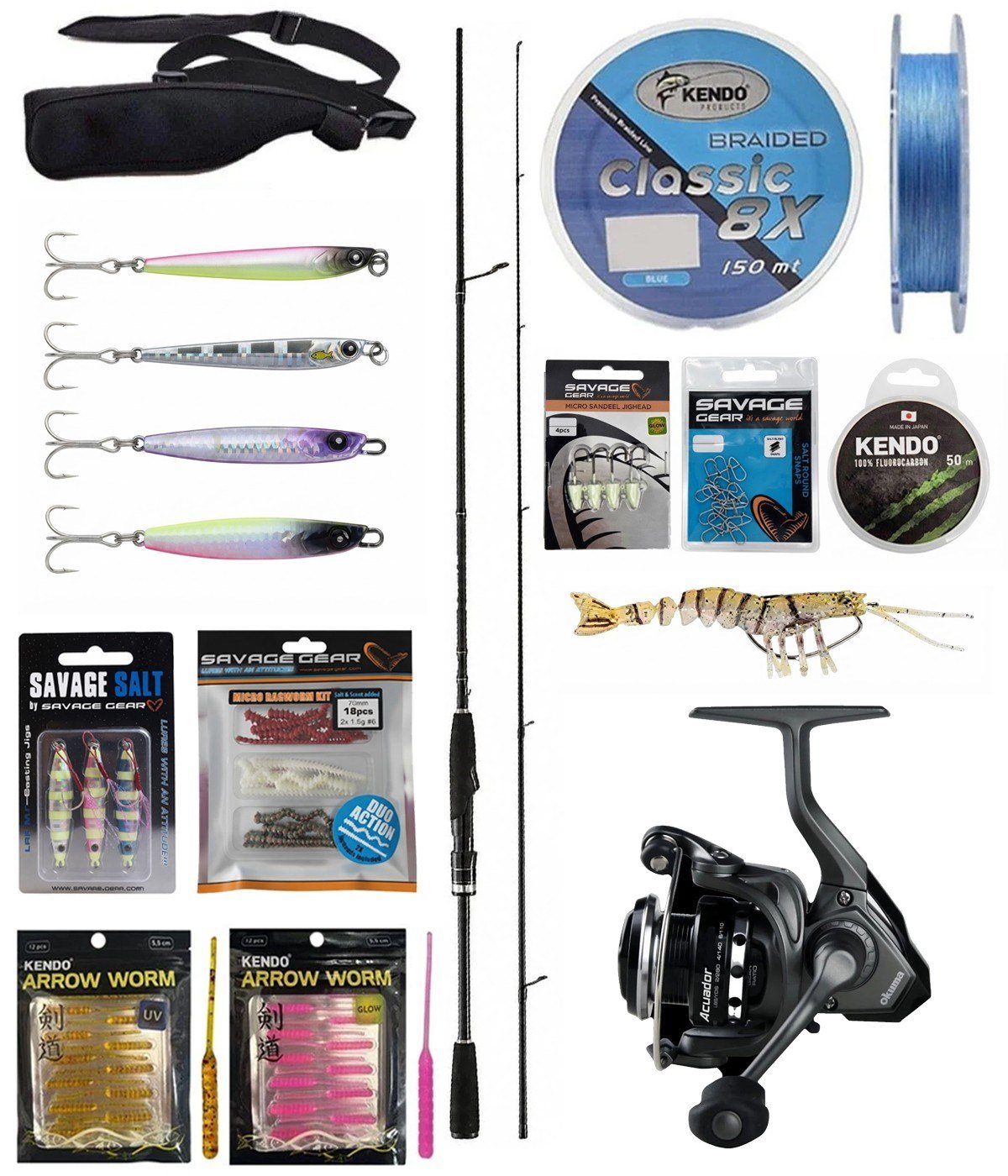 YekOutdoor ULTRA LRF Seti Okuma G-Control 198cm 0.8-5gr Fast Olta Kamışı & Okuma Acuador ACU-1000A Olta Makinesi