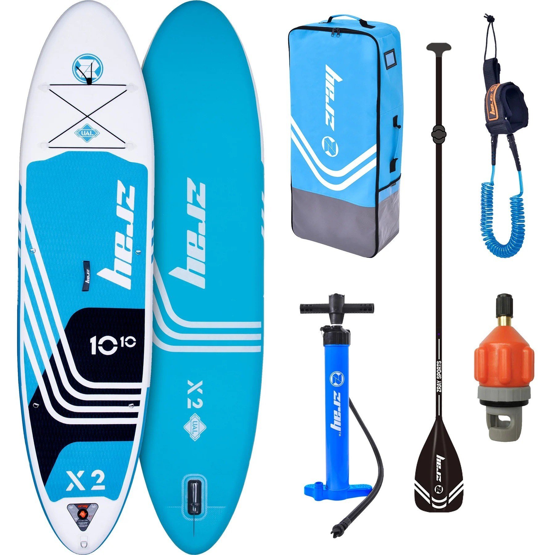 ZRAY X2 Şişme SUP Paddle Board Seti 330x81x15 cm – Mavi