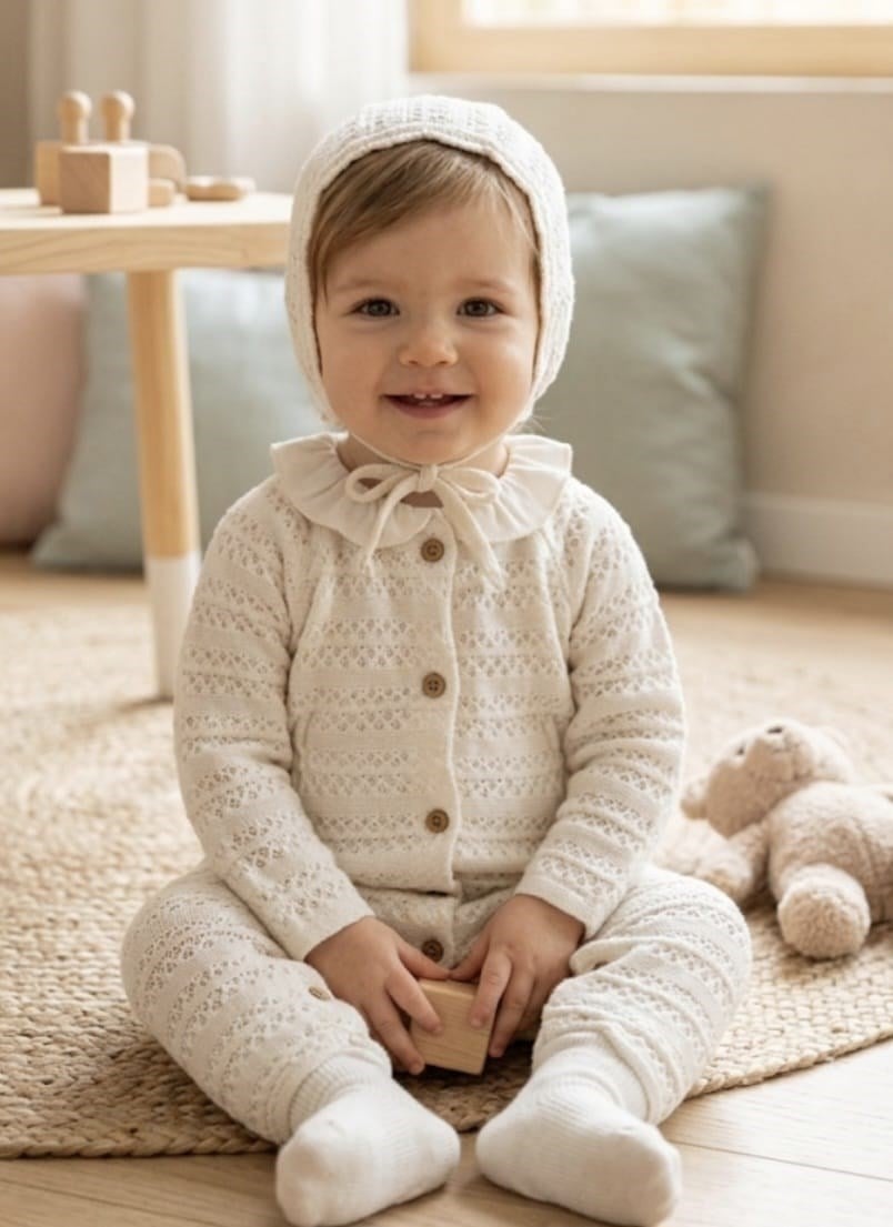 BEBEK TULUM TAKIM ROMPER HAT SET WAWA EXCLUSIVE