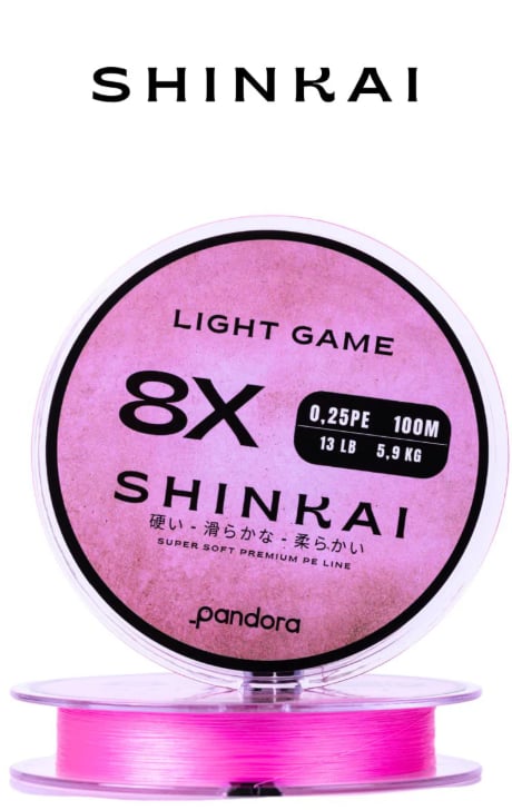 PANDORA SHINKAI 8x İp Örgü Misina 150 Metre (0.16-0.18-0.20-0.26-0.28)