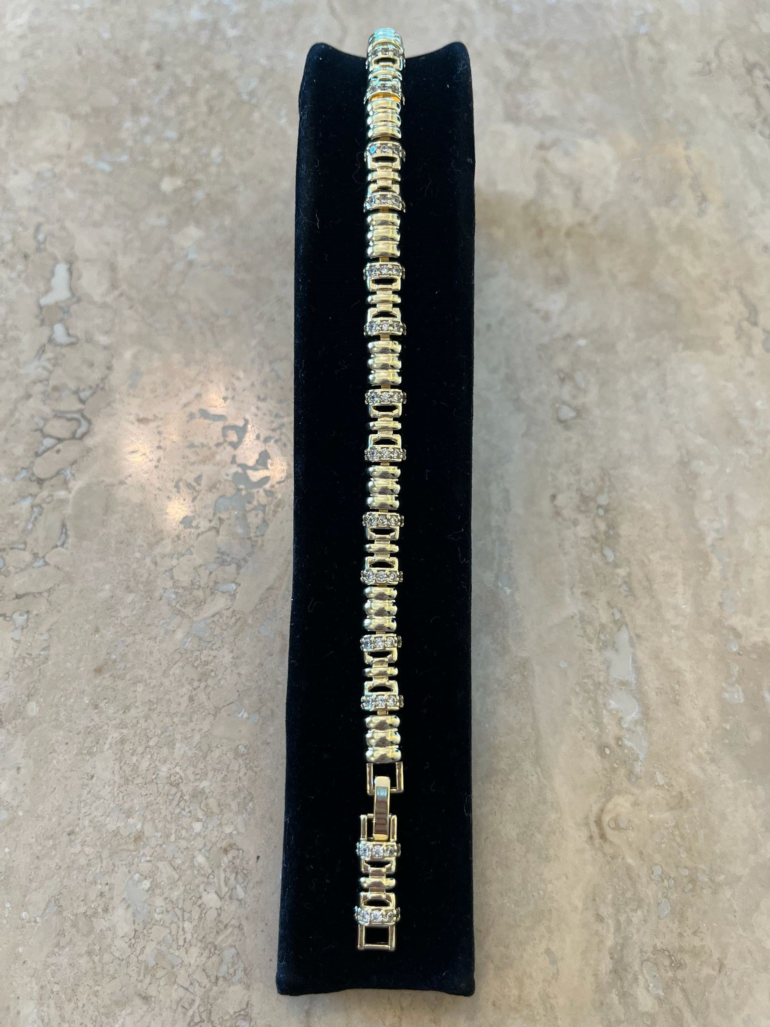 14 K Gold rengi bileklik