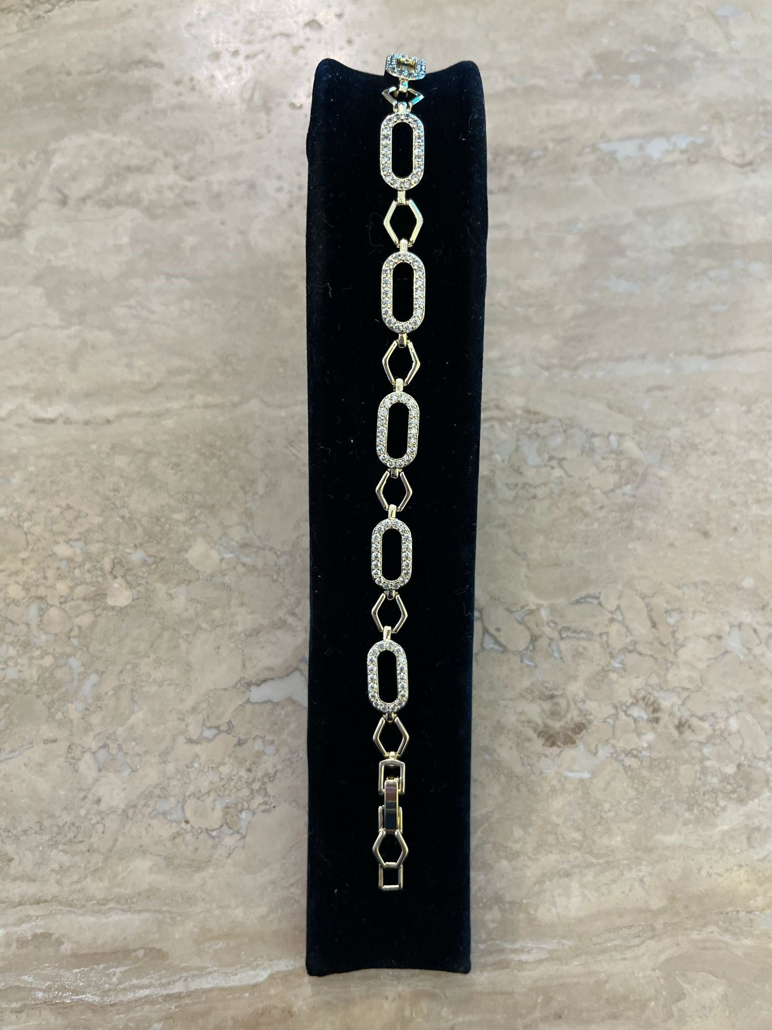 14 K Gold rengi bileklik