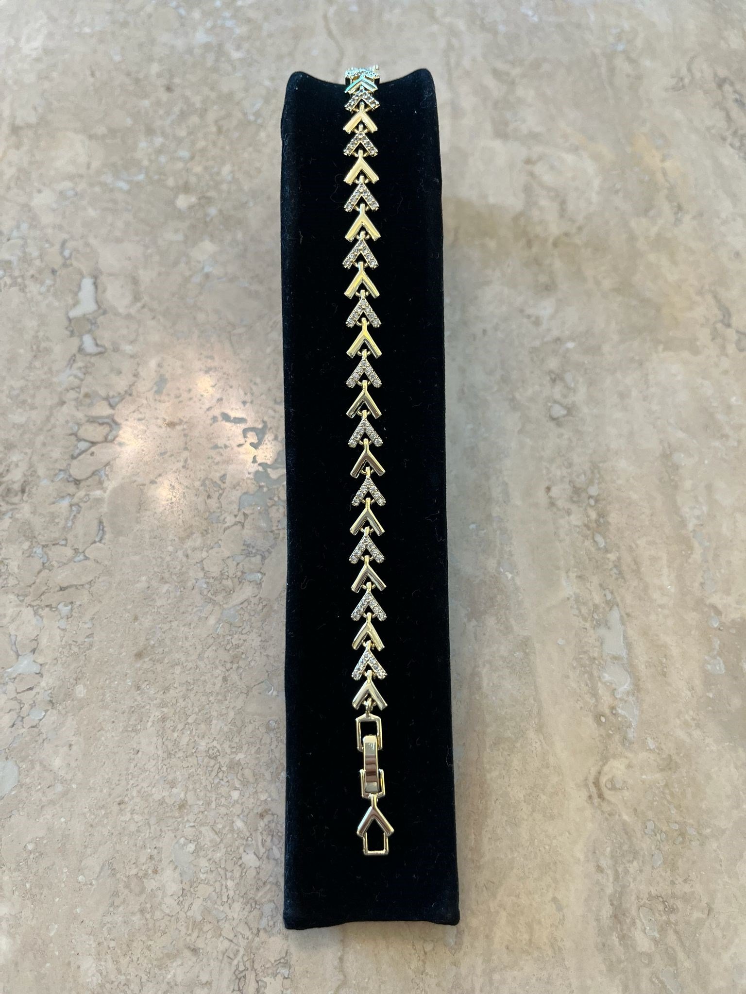14 K Gold rengi bileklik