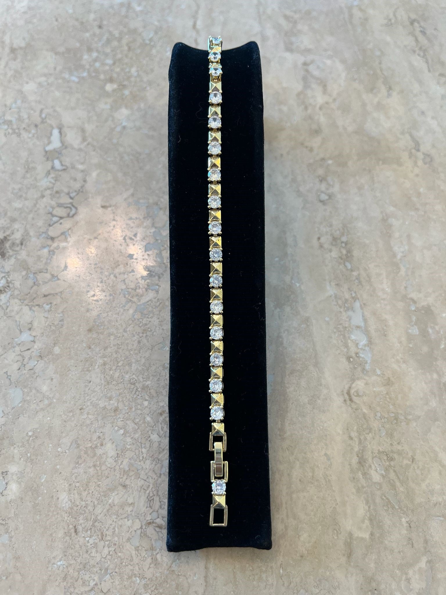 14 K Gold rengi bileklik