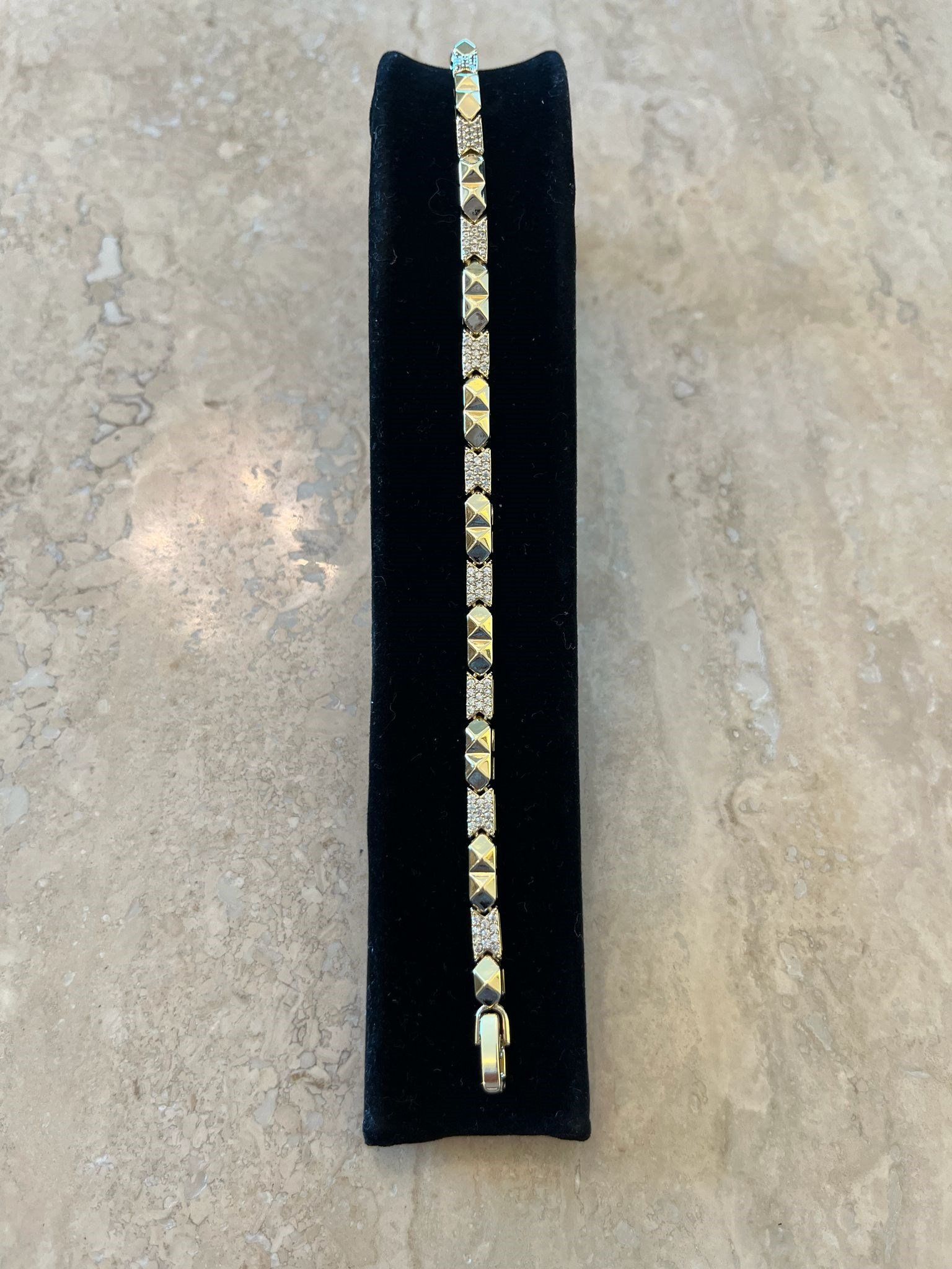 14 K Gold rengi bileklik