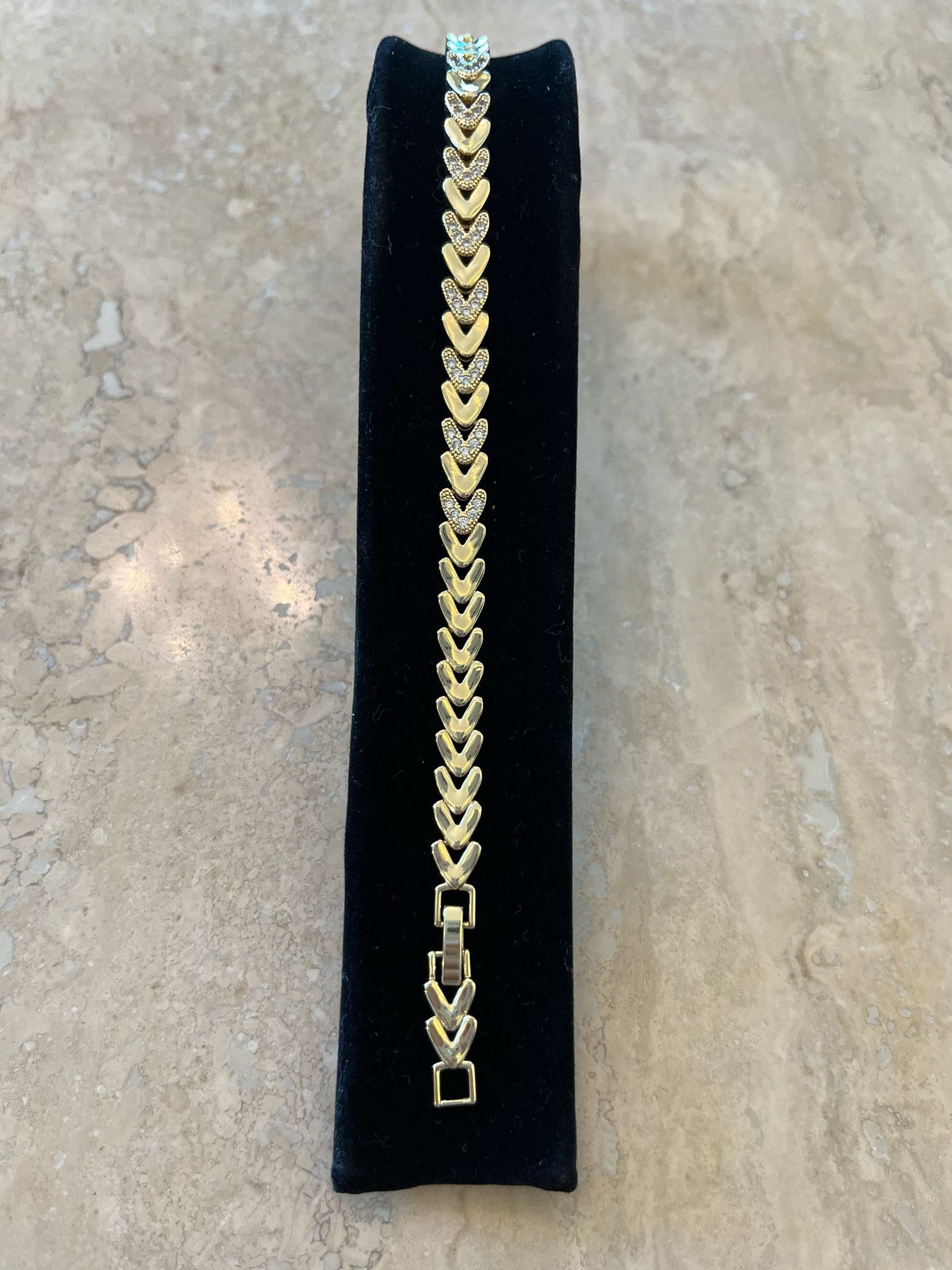 14 K Gold rengi bileklik