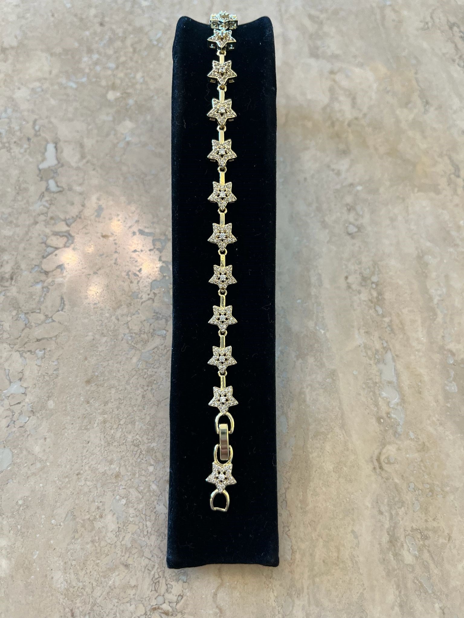 14 K Gold rengi bileklik