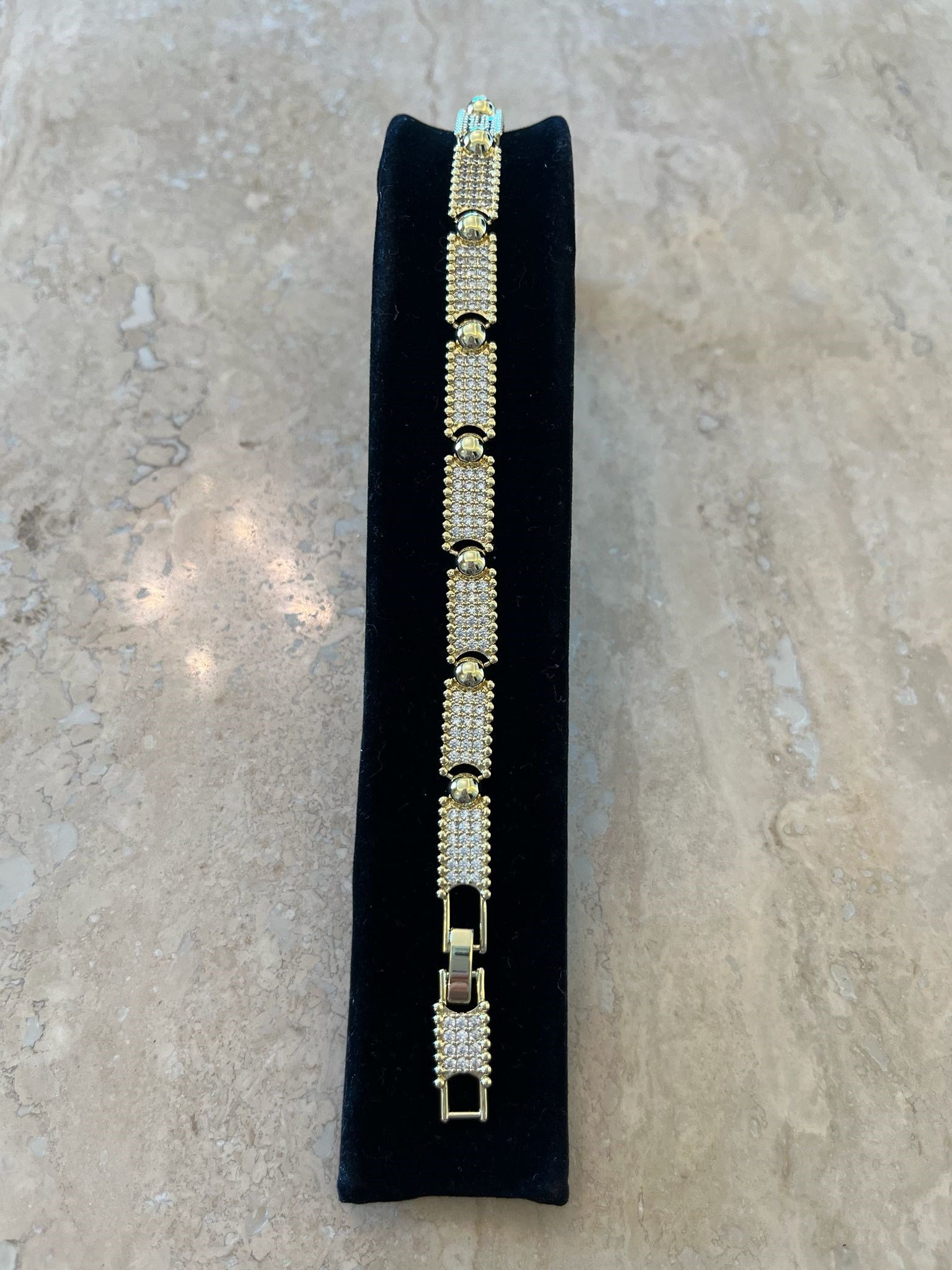 14 K Gold rengi bileklik