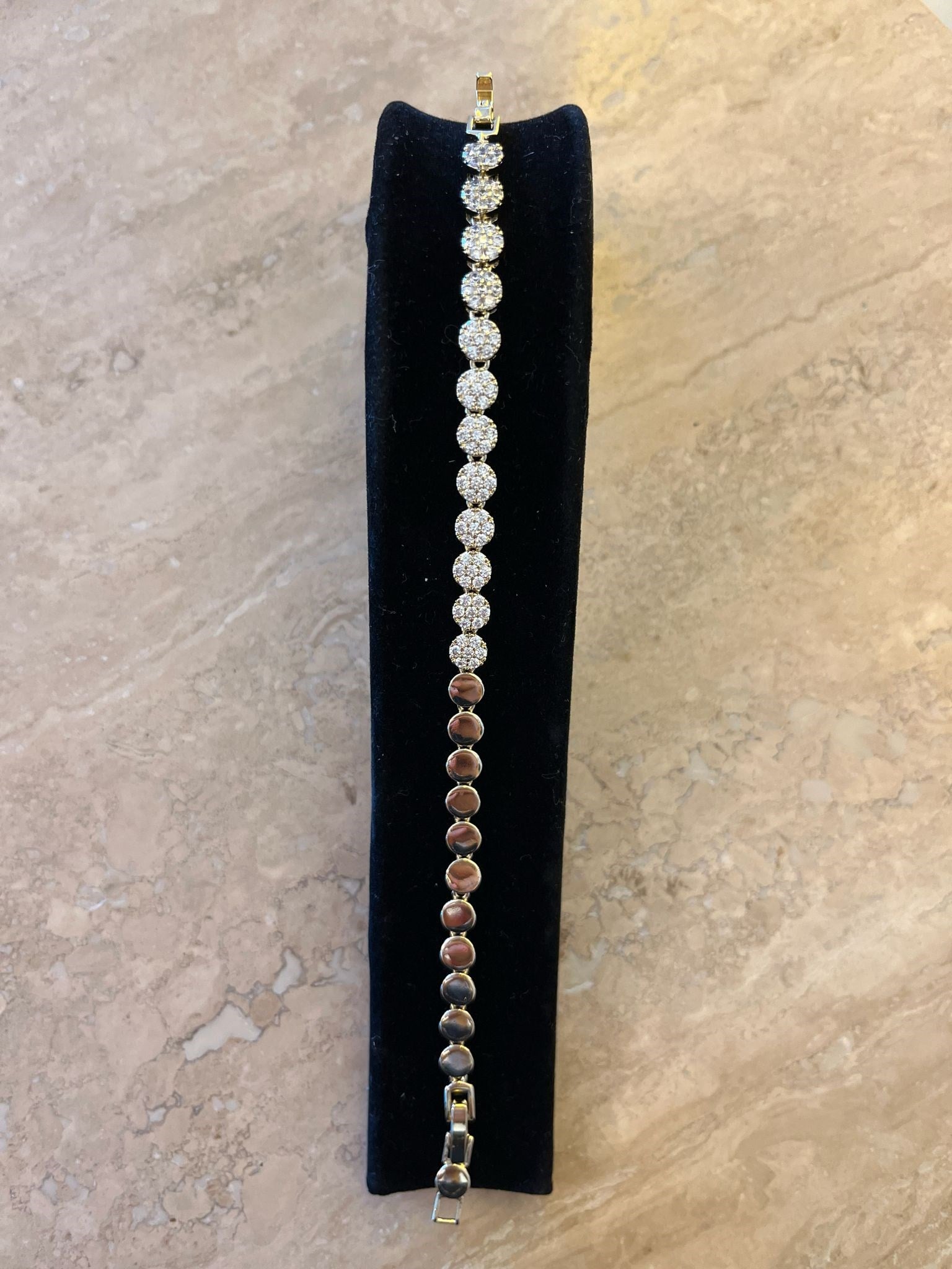 14 K Gold rengi bileklik