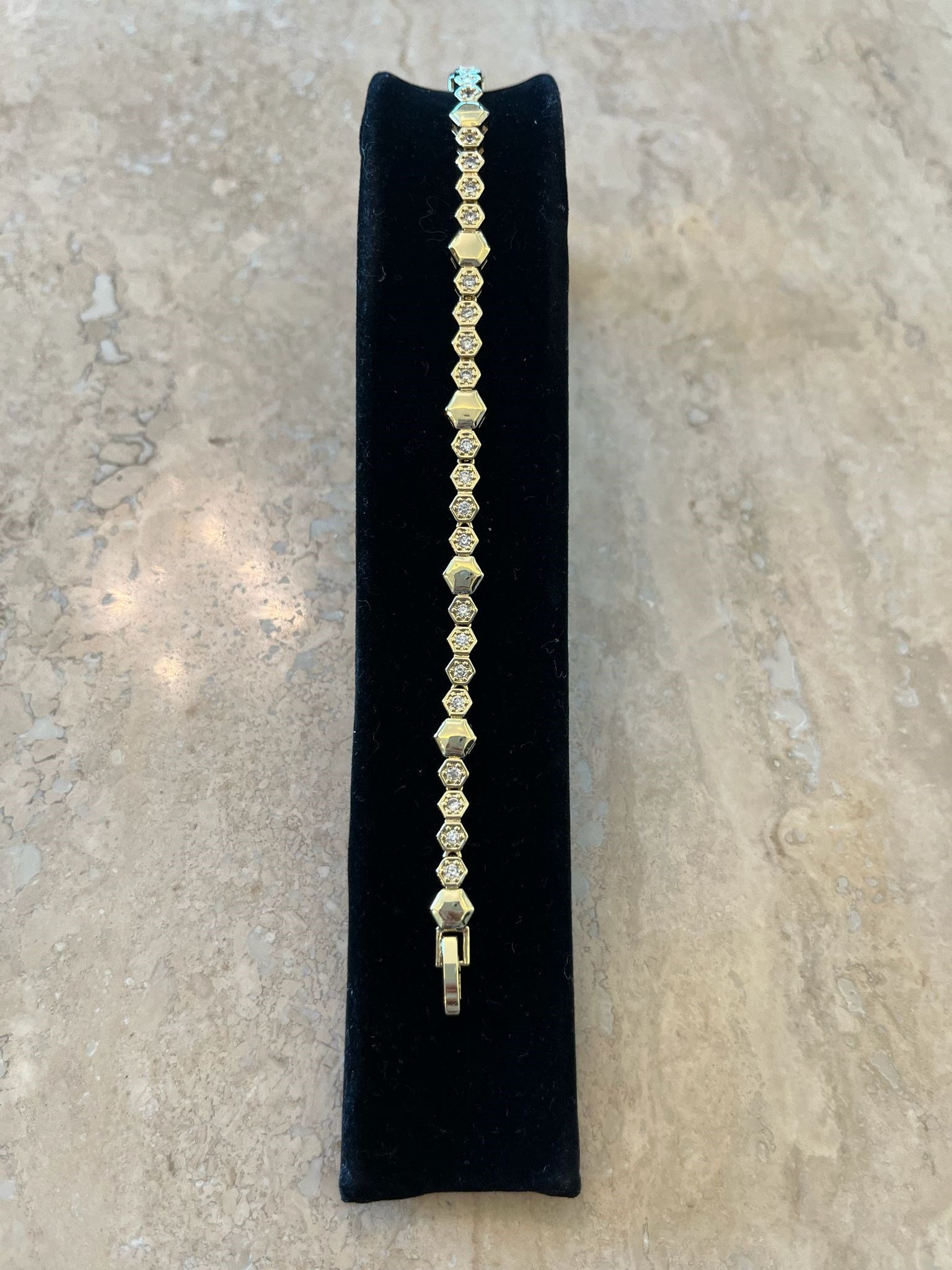 14 K Gold rengi bileklik