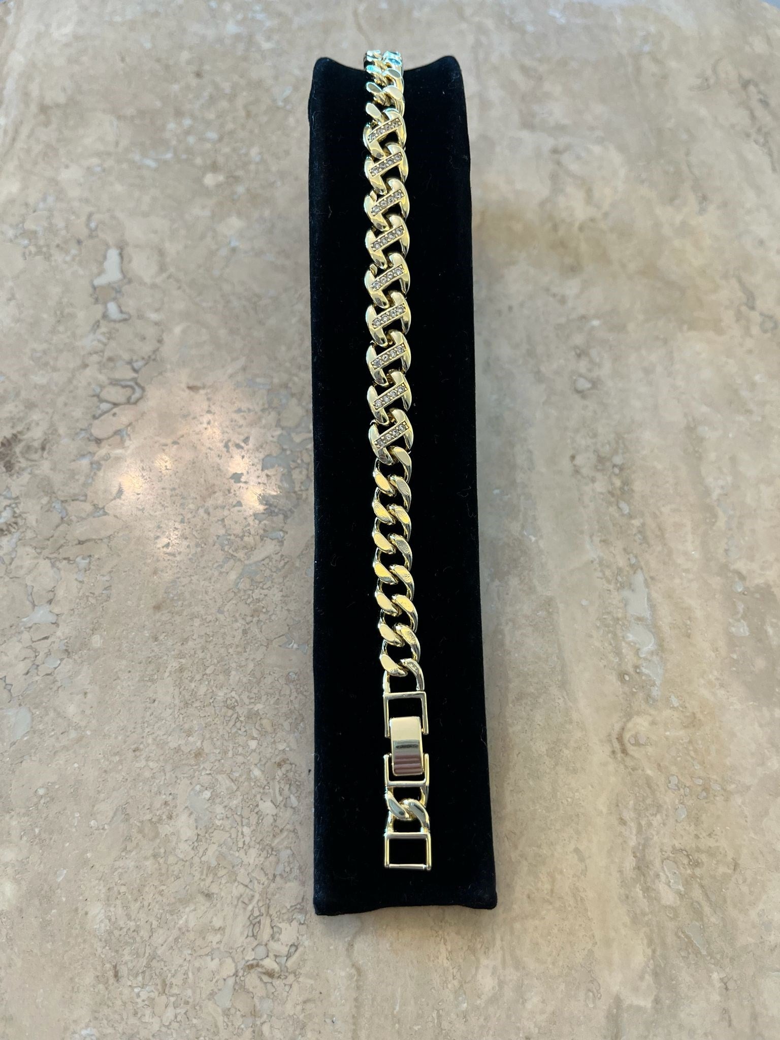 14 K Gold rengi bileklik
