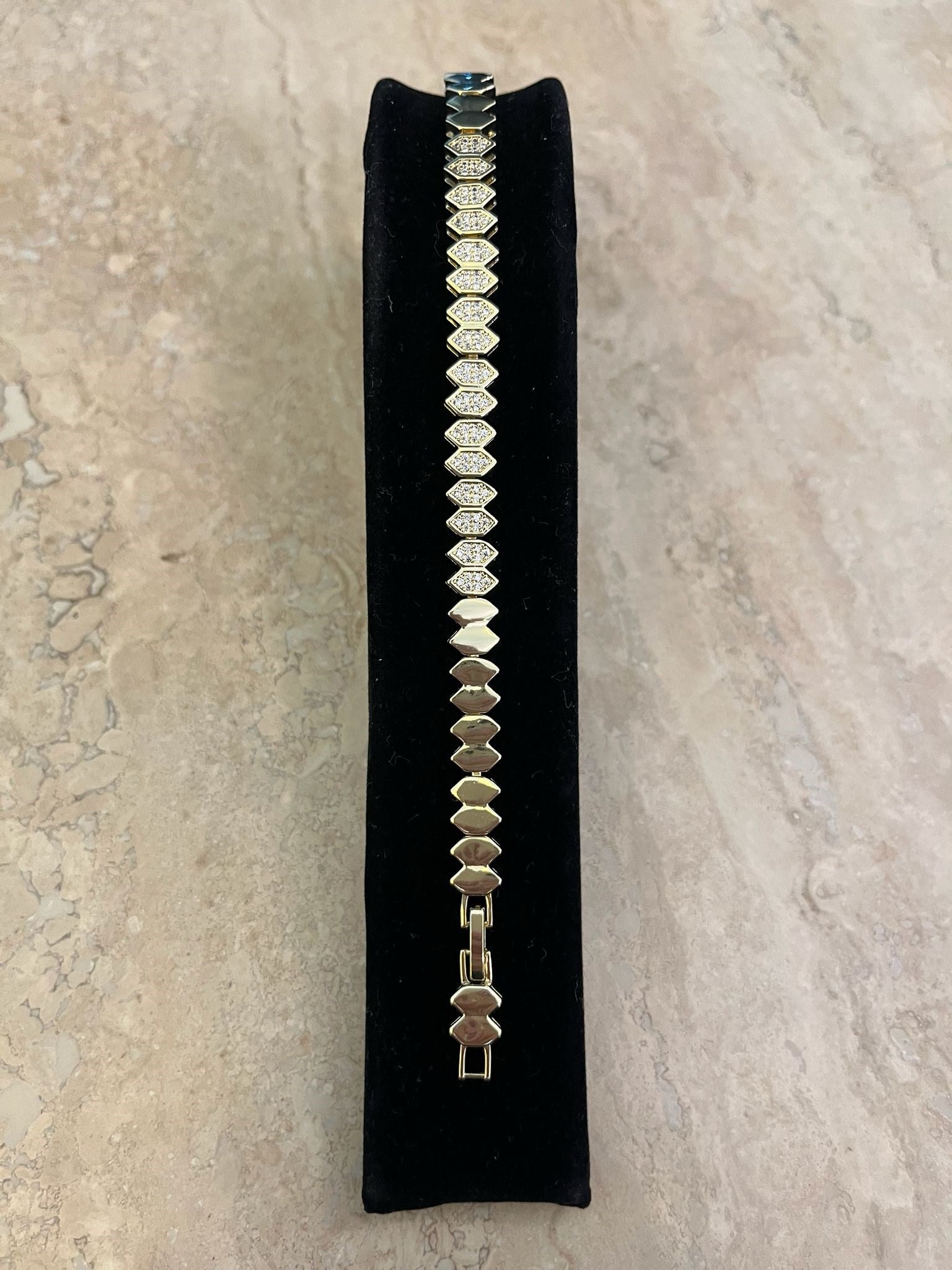 14 K Gold rengi bileklik