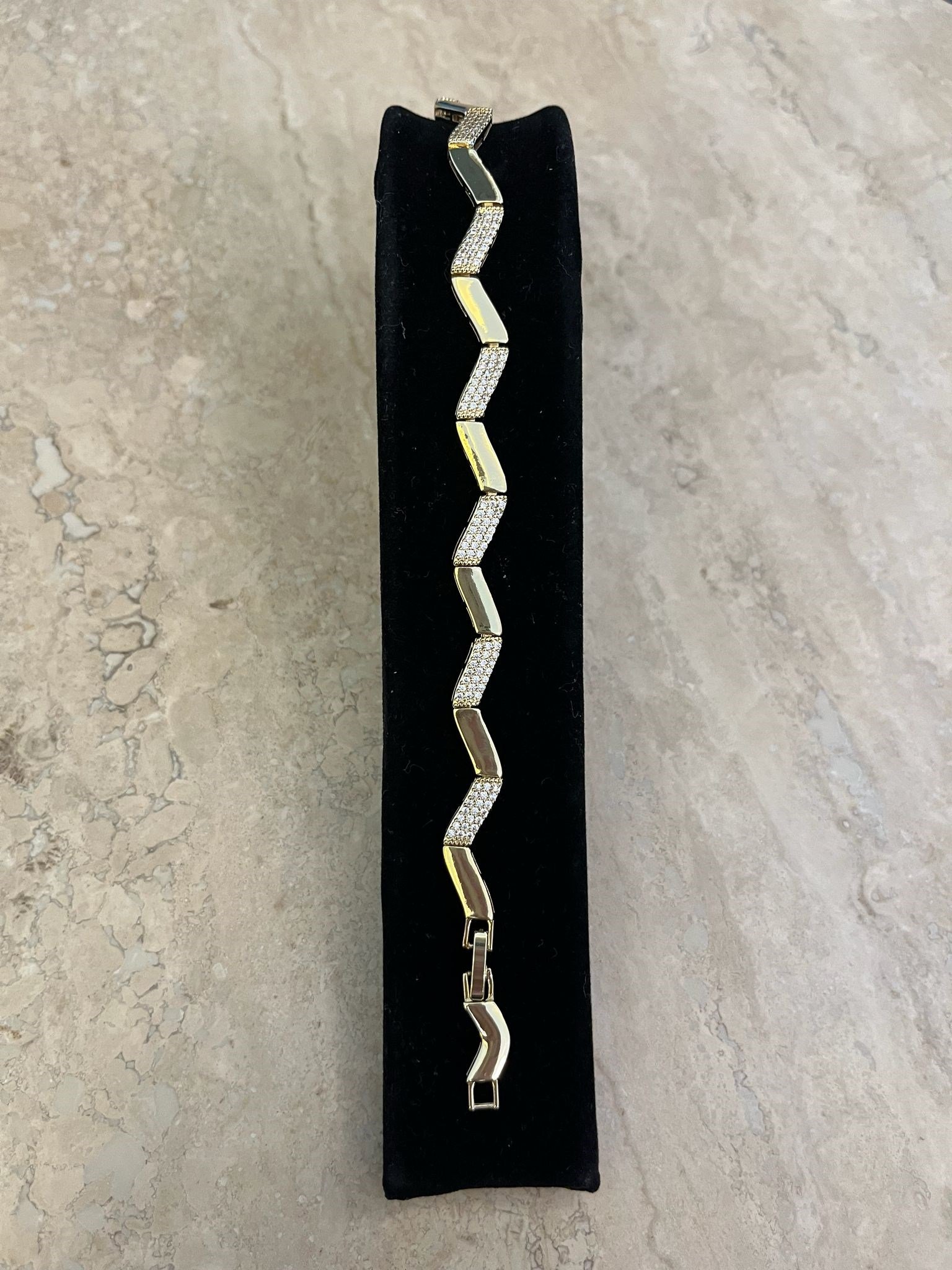 14 K Gold rengi bileklik