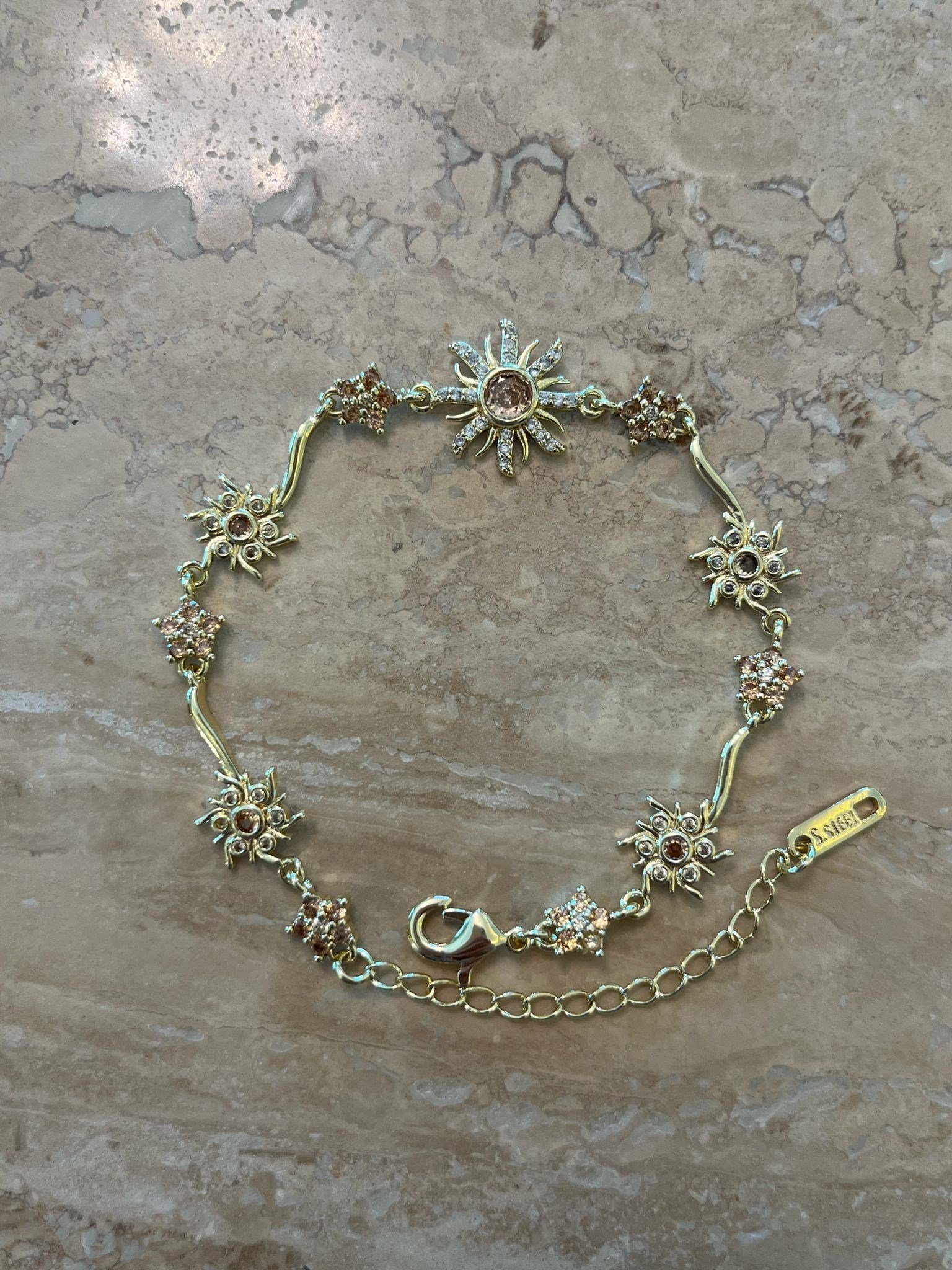 14 K GÜNEŞ BİLEKLİK