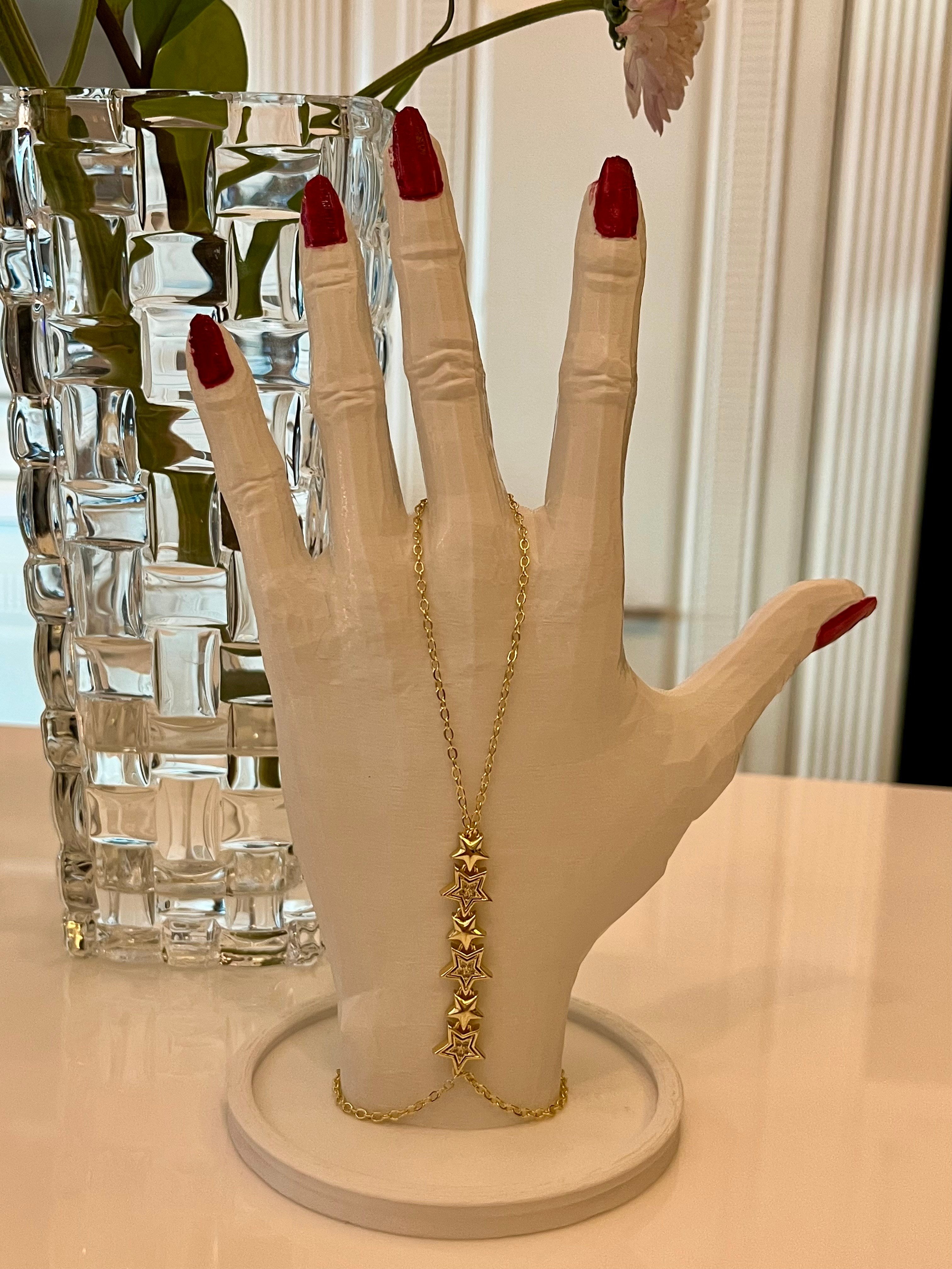 14K ALTIN RENGİ ÇELİK ŞAHMERAN 