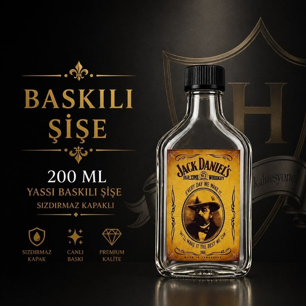 200 ml Baskılı Şişe W