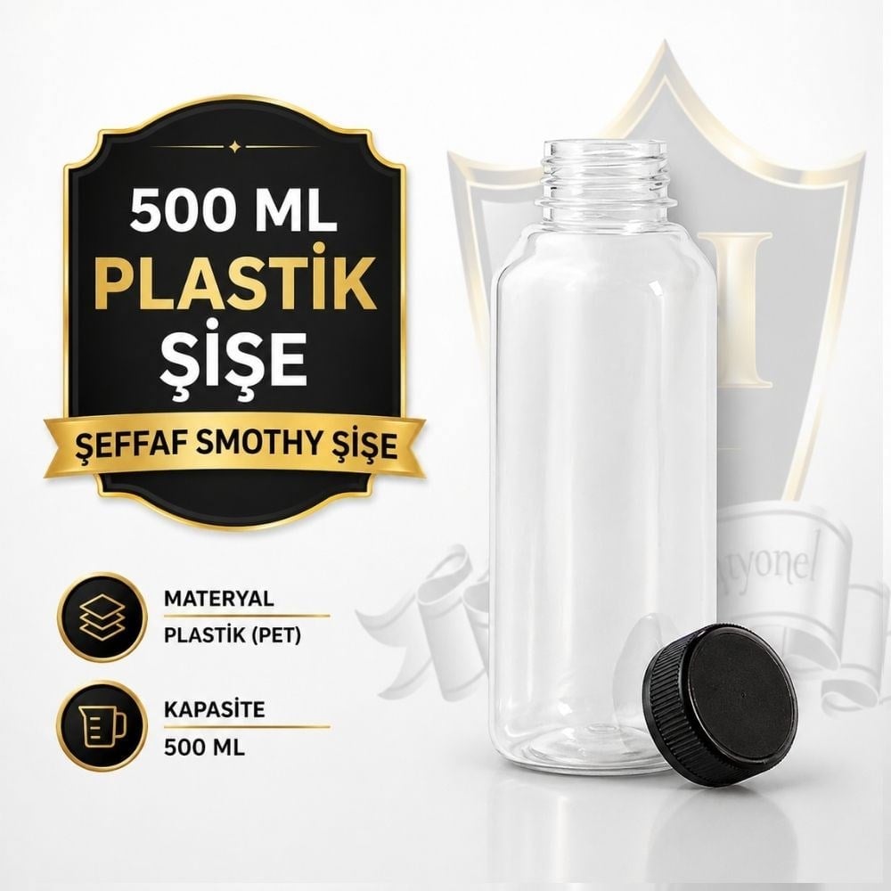 500 ml Kare Pet Şişe