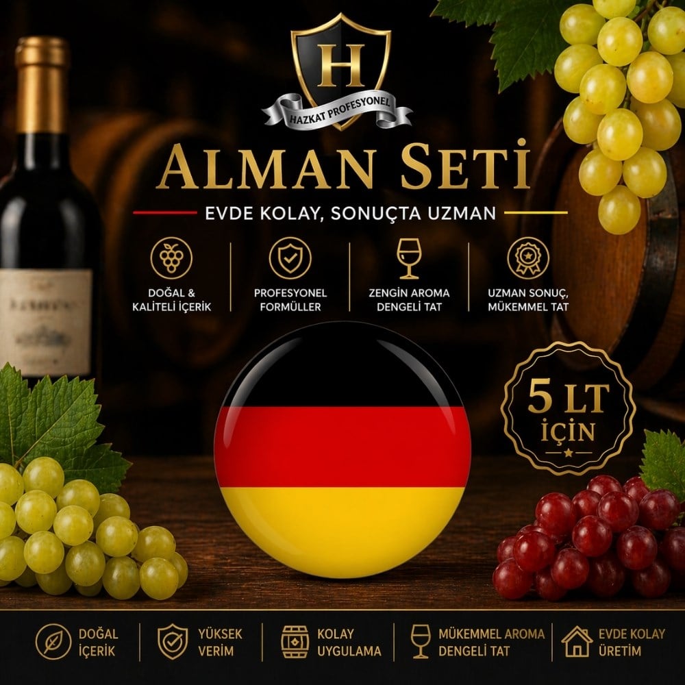 Alman Şarap Yapım Seti 5lt